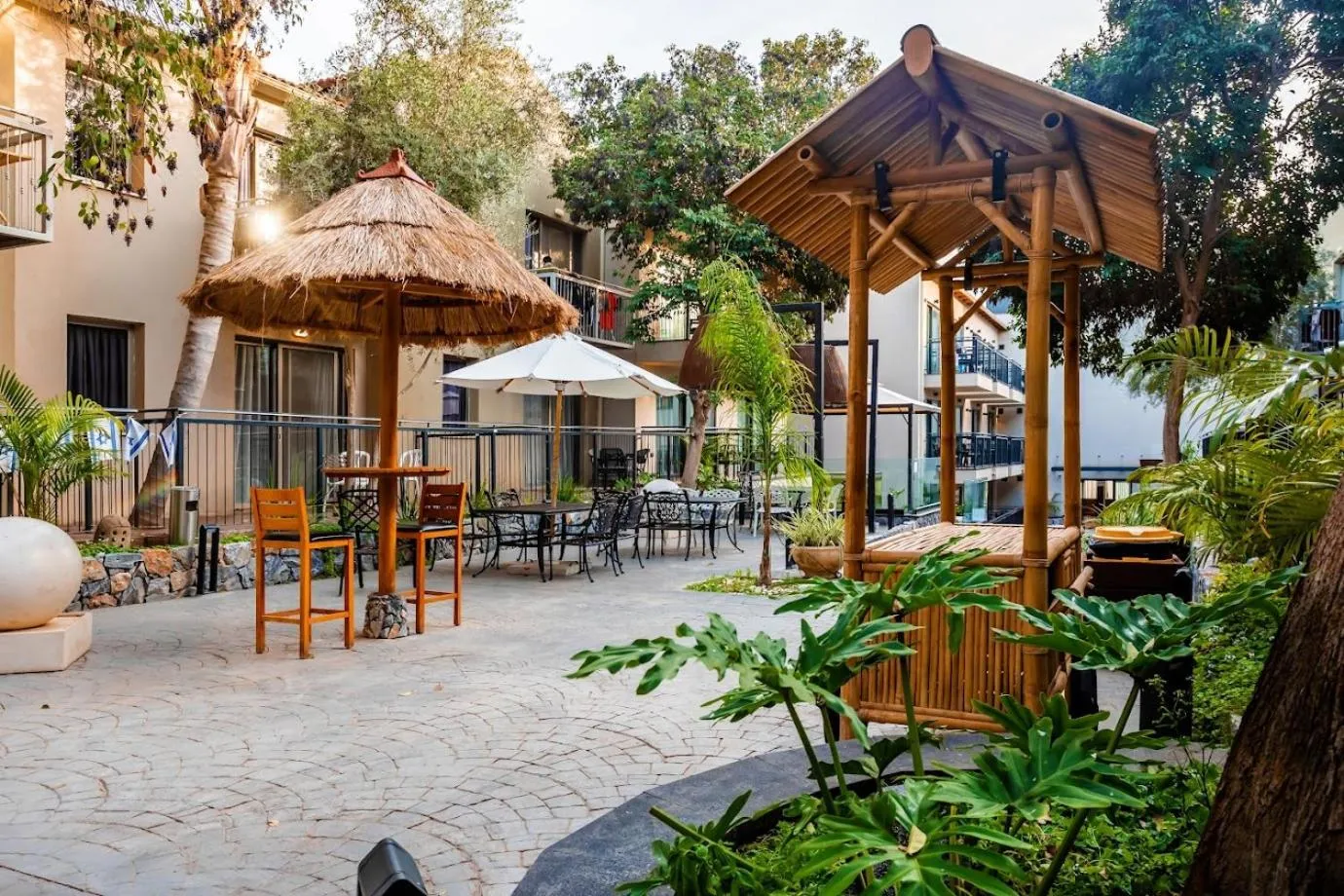 Patio in Yarden Estate Hotel