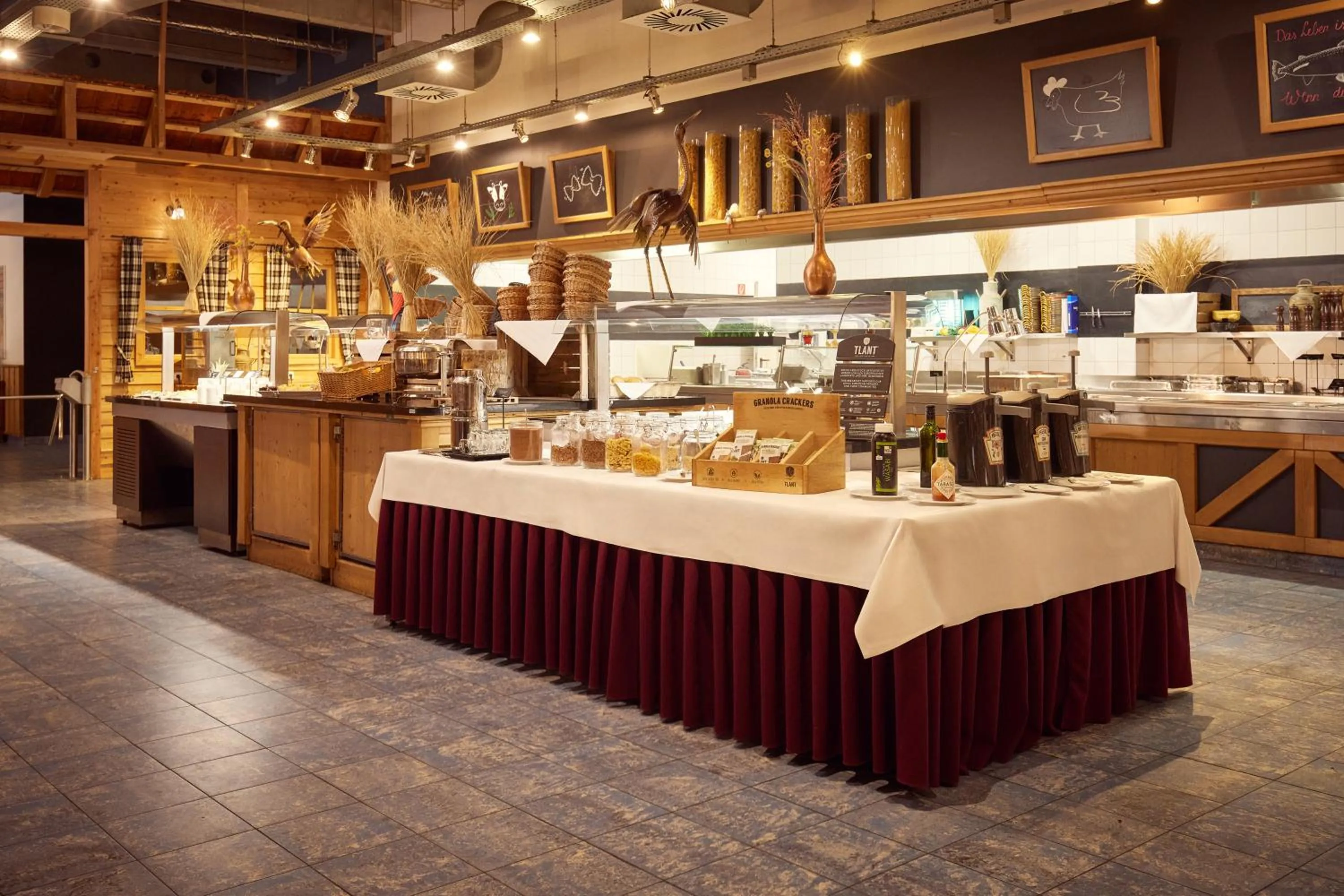 Buffet breakfast in Hotel Hamburg-Wittenburg van der Valk