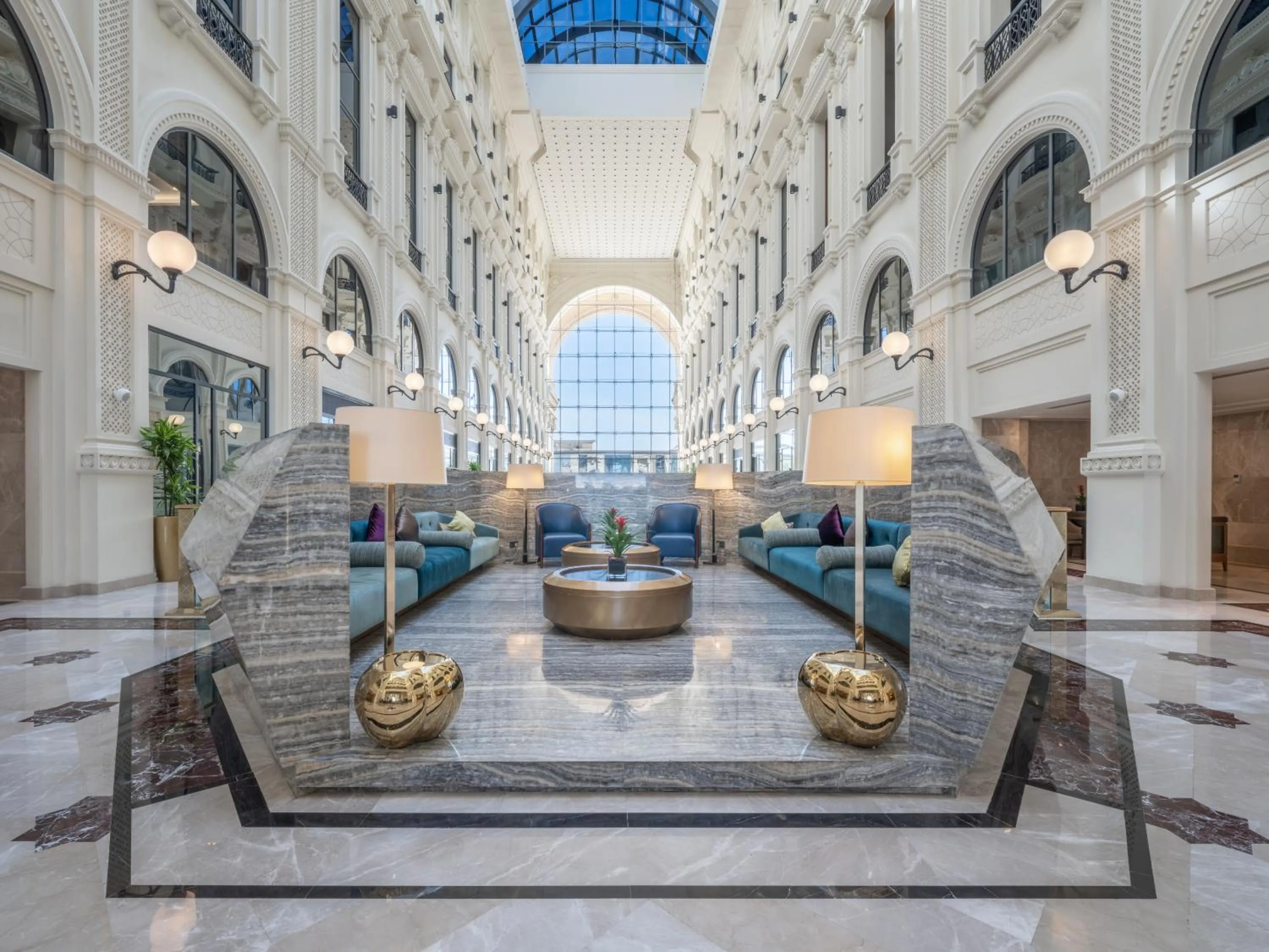 Lobby or reception in The Hotel Galleria Jeddah, Curio Collection by Hilton