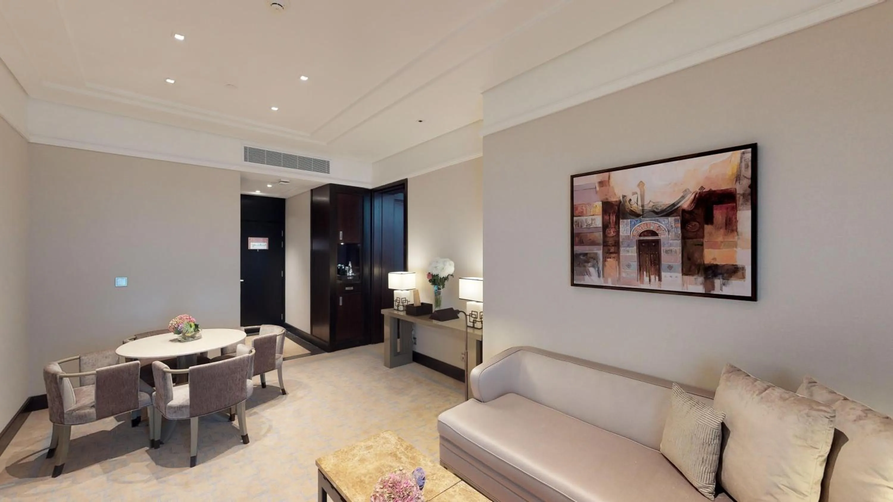 Living room in The Hotel Galleria Jeddah, Curio Collection by Hilton