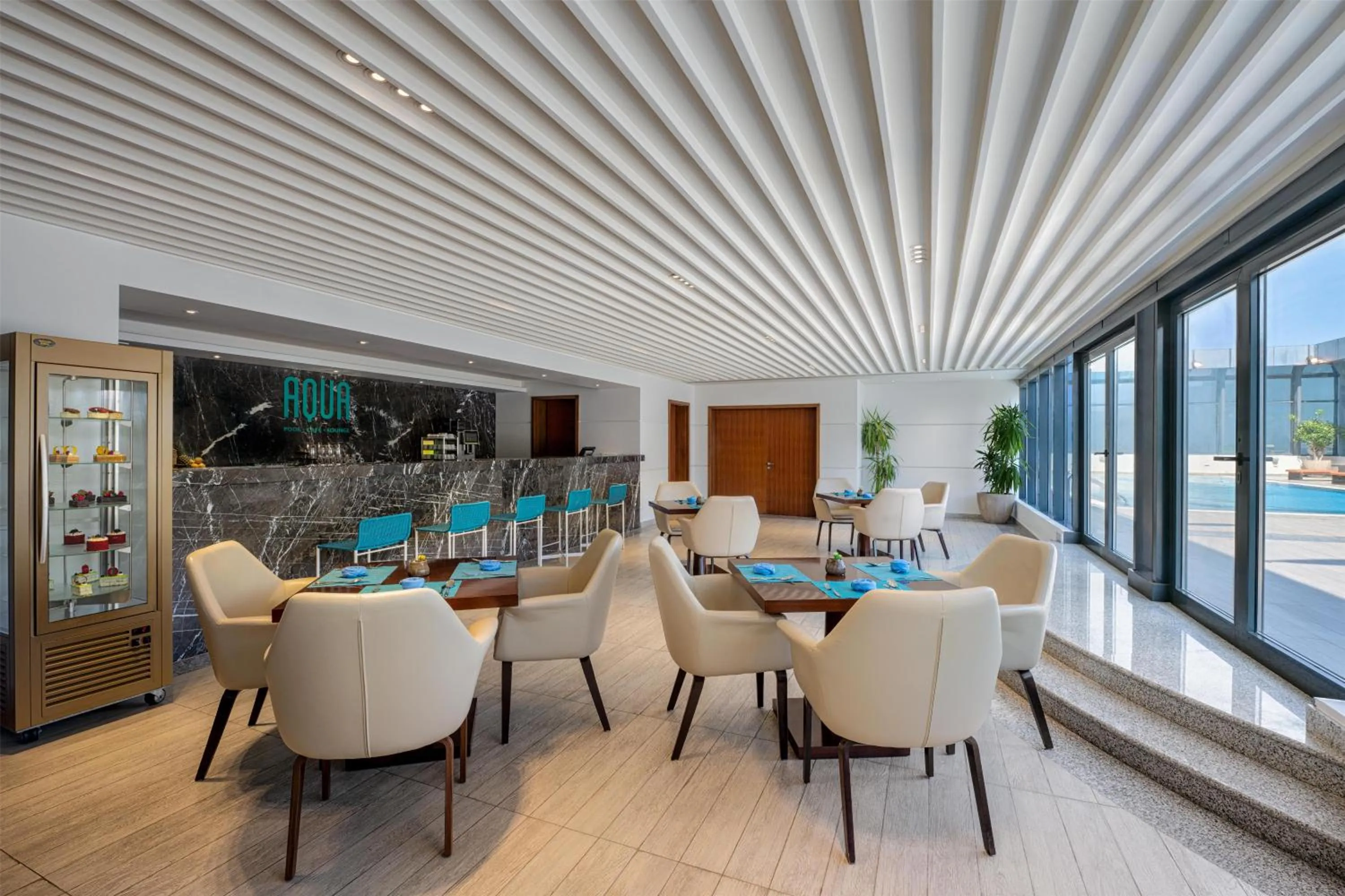 Dining area in The Hotel Galleria Jeddah, Curio Collection by Hilton