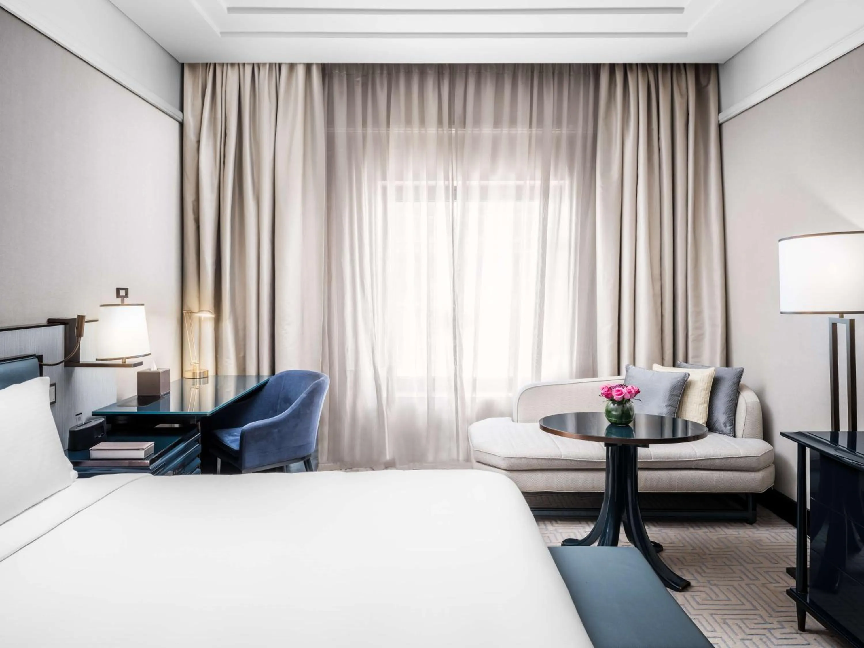 Bed in The Hotel Galleria Jeddah, Curio Collection by Hilton