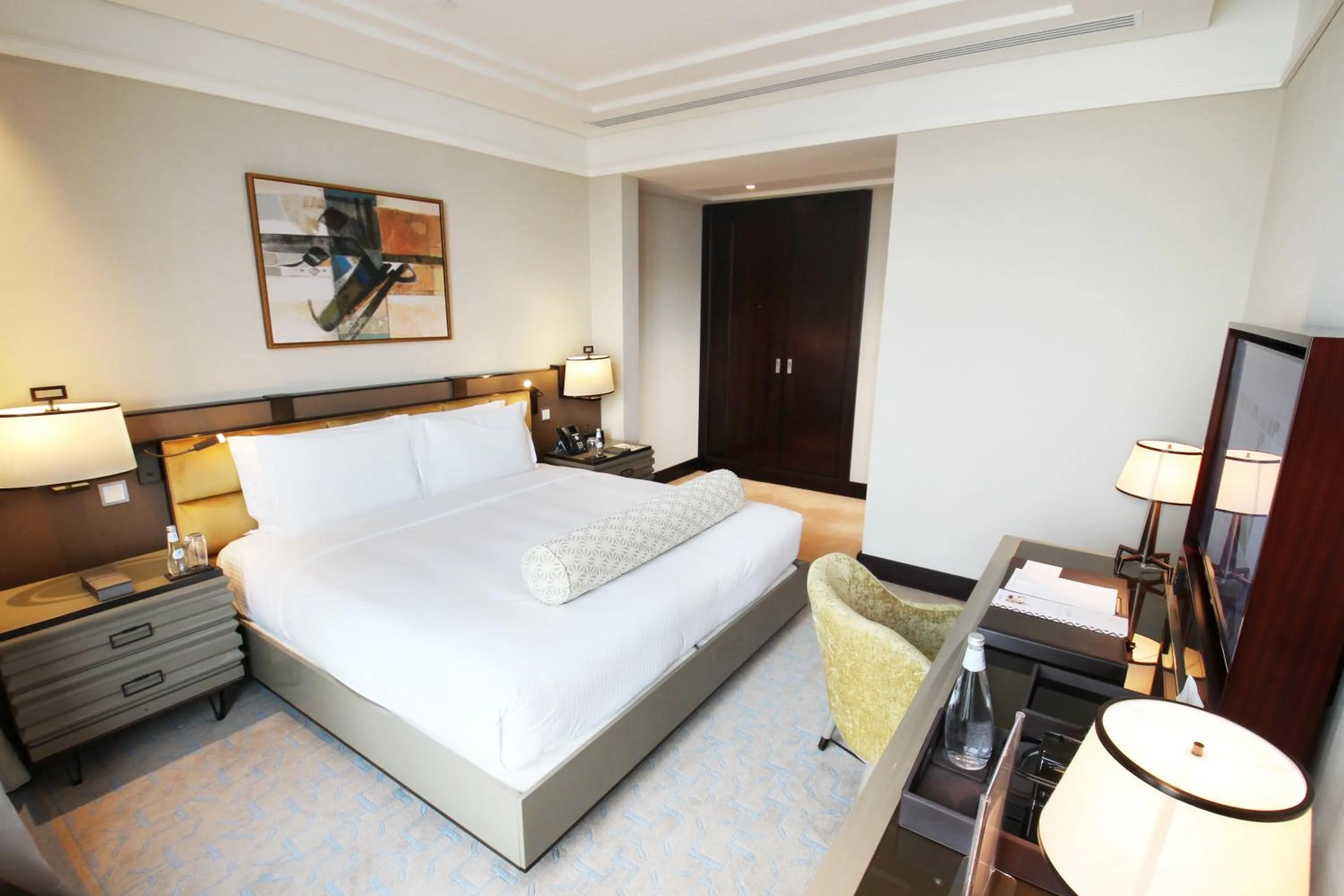 Bed in The Hotel Galleria Jeddah, Curio Collection by Hilton
