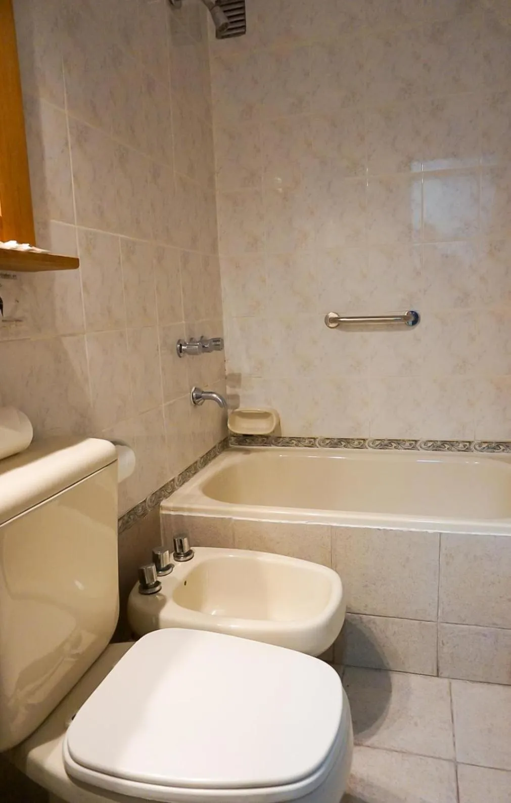 Shower in Apart Hotel Libertador