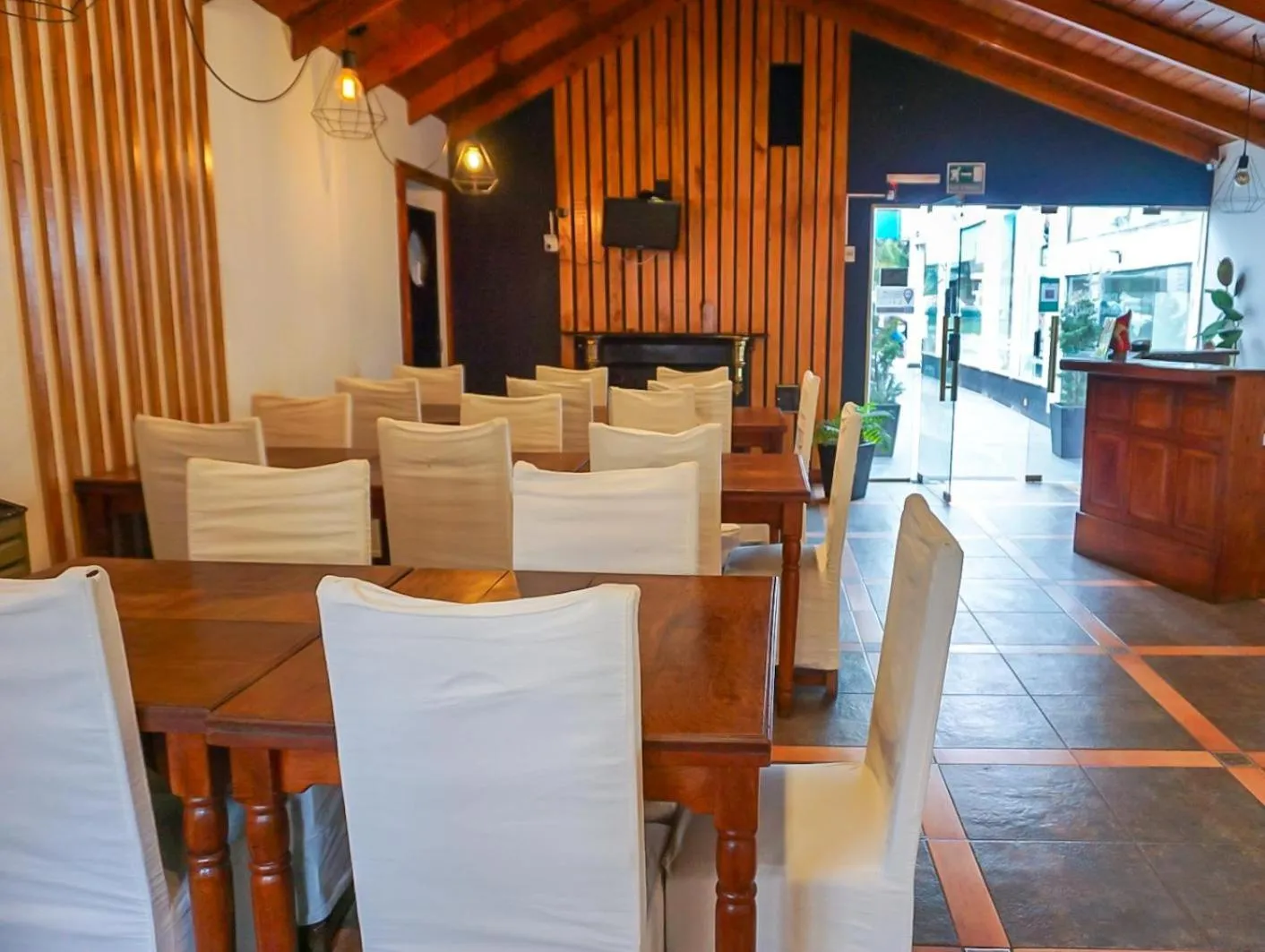 Seating area in Apart Hotel Libertador