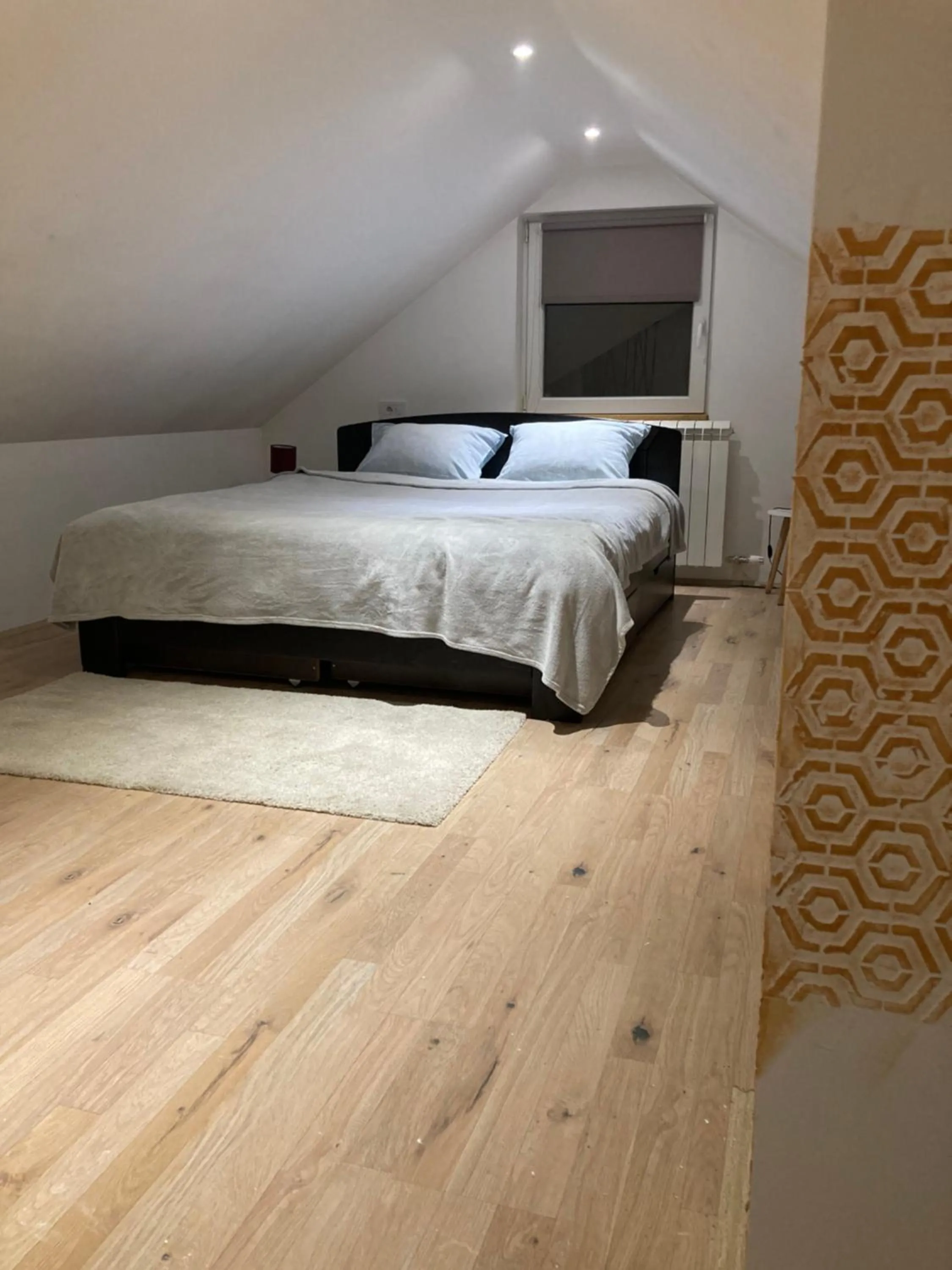Bed in Apartment Milos