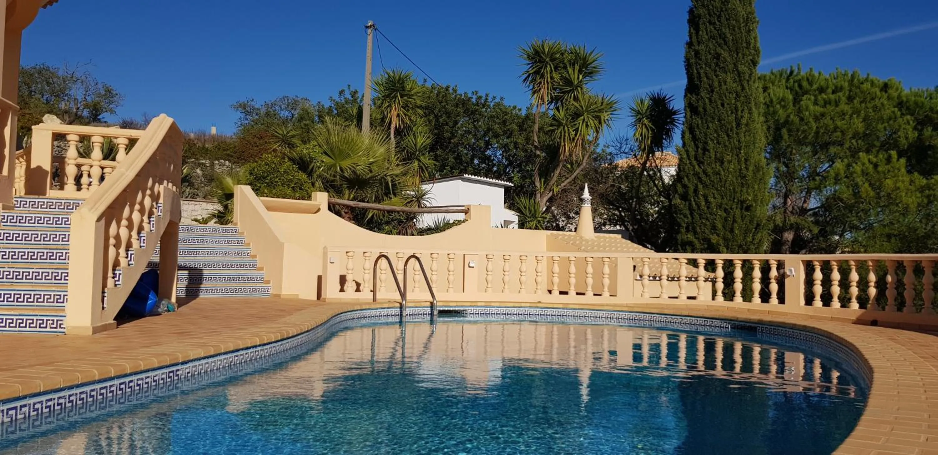 Pool view in Villa Quinta da Violeta