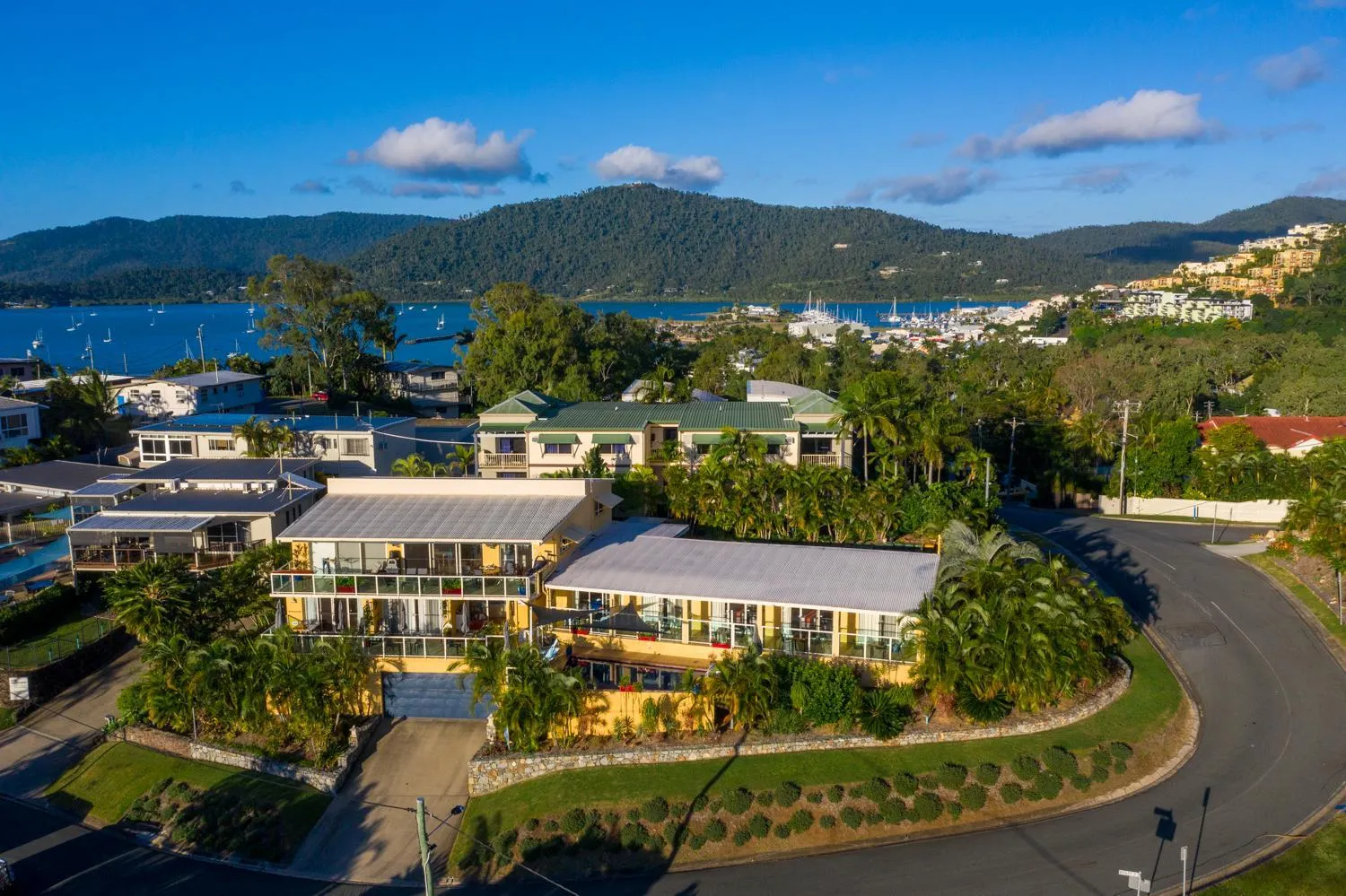 Bird's eye view in Sunlit Waters Studio Apartments