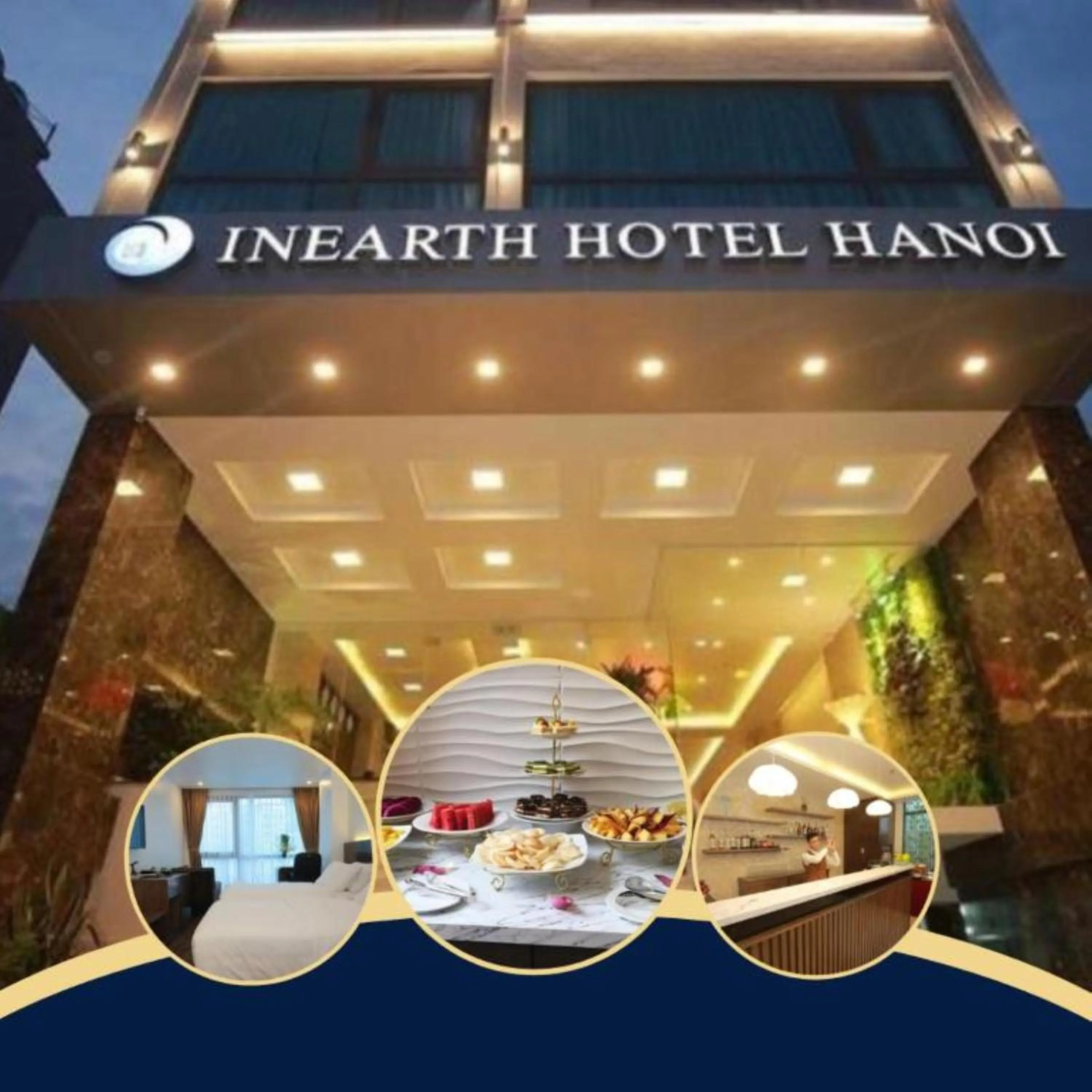 Property building in Inearth Hotel - 华夏商务酒店