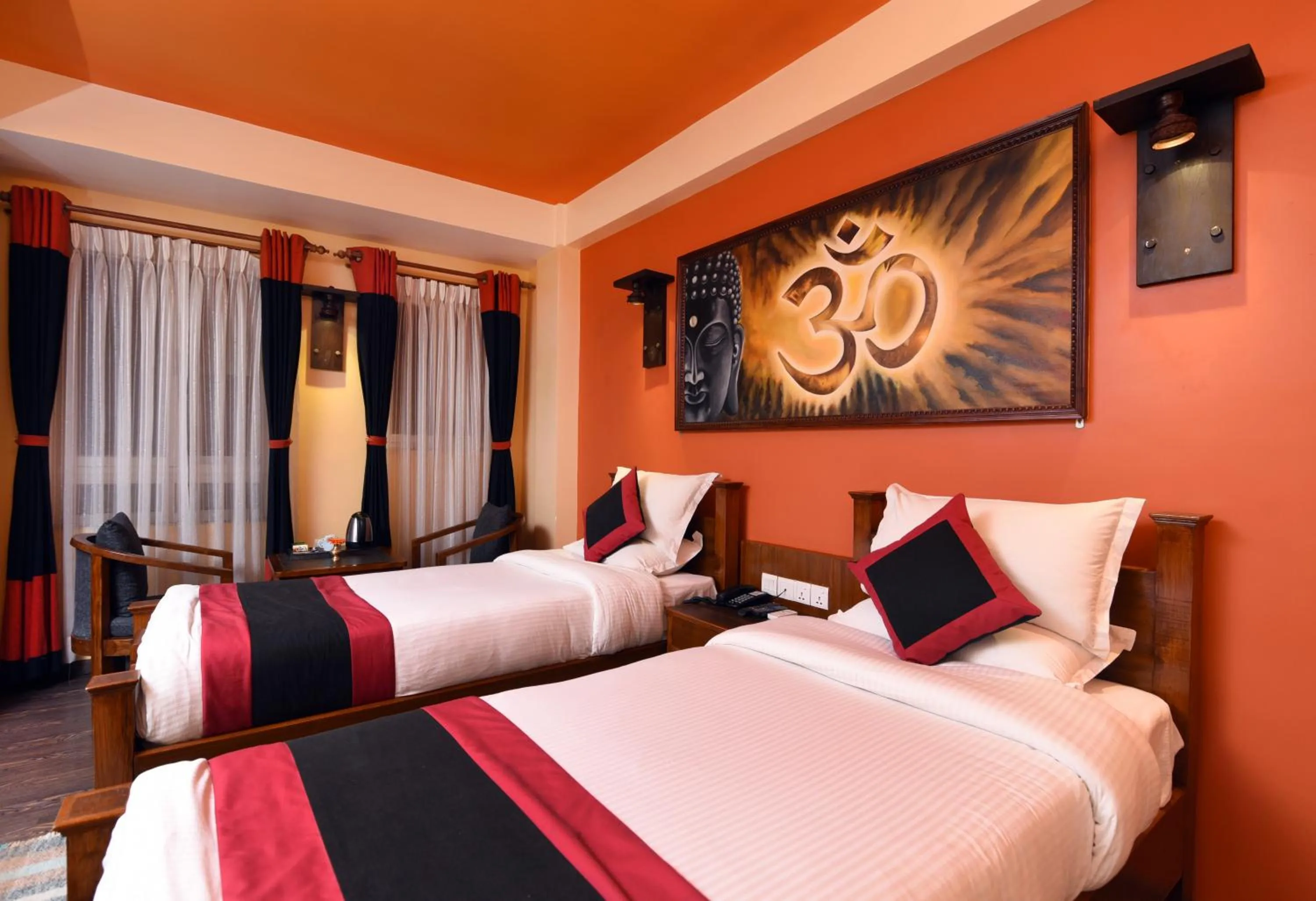 Bed in Karma Boutique Hotel