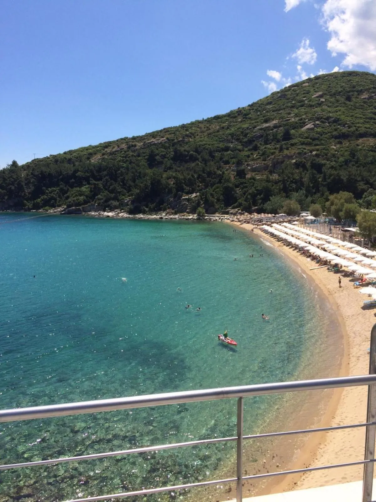 Beach in Beautiful apartments in Kavala