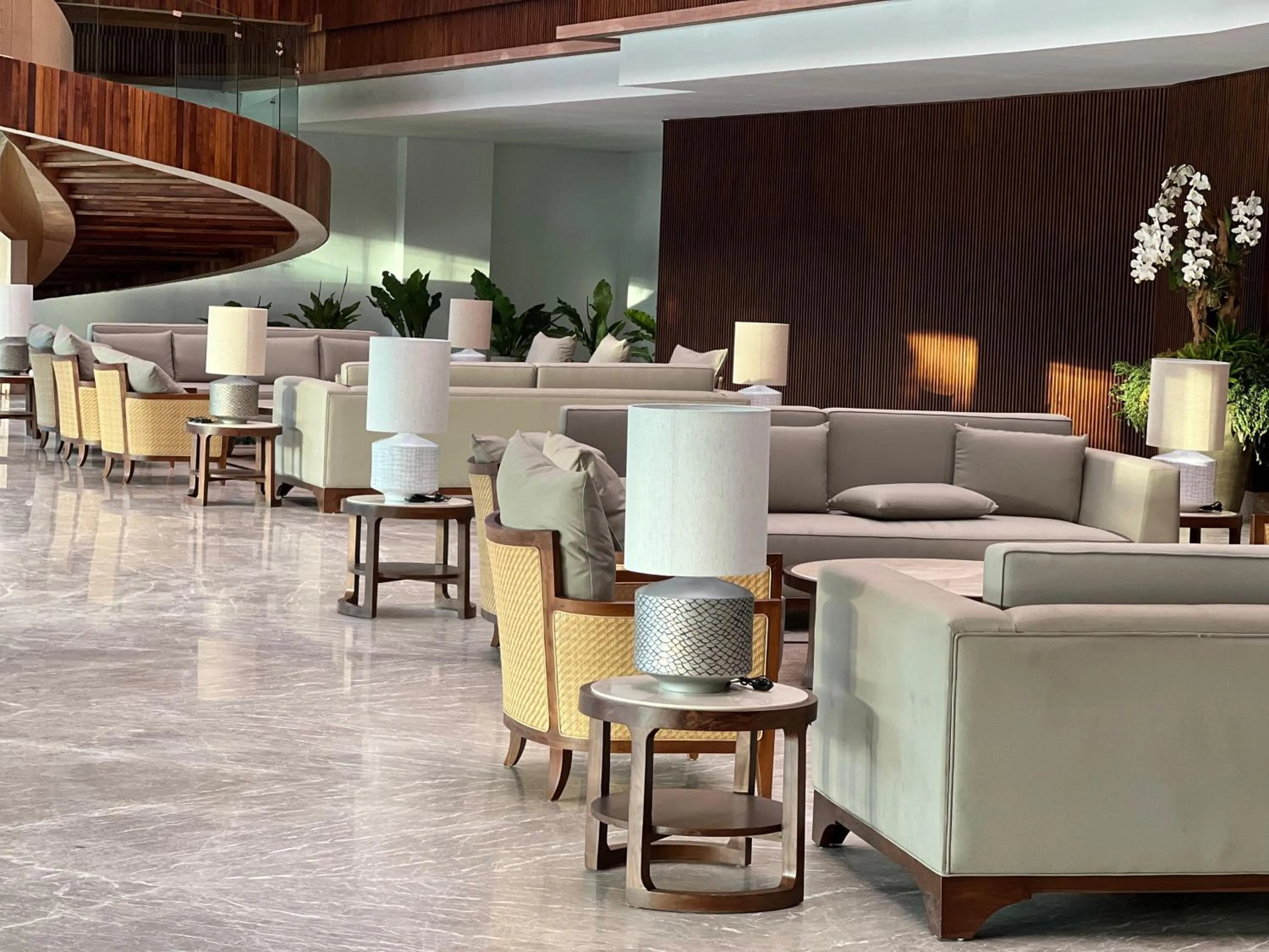 Lounge or bar in Bali Beach Hotel