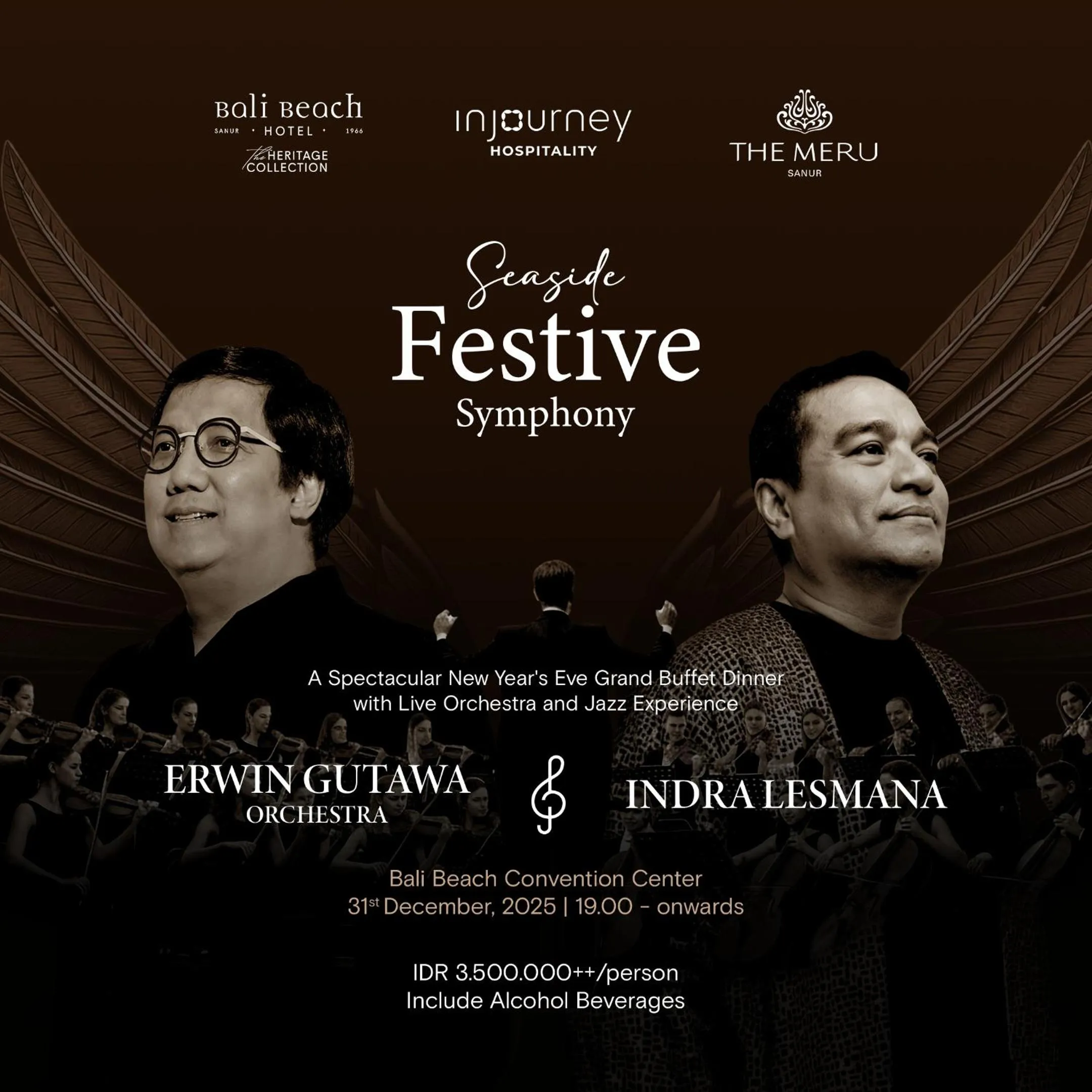 Dinner in Bali Beach Hotel