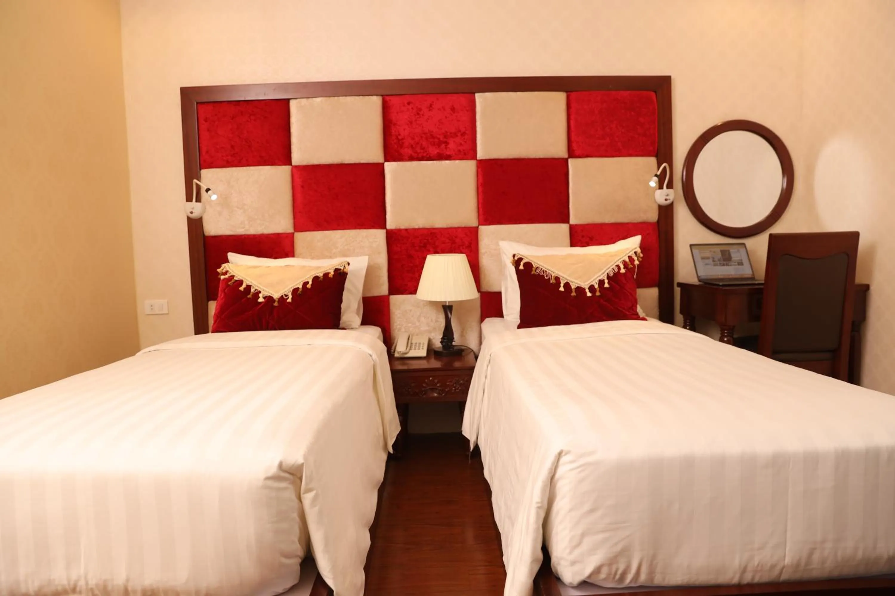 Bed in Lavender Boutique House