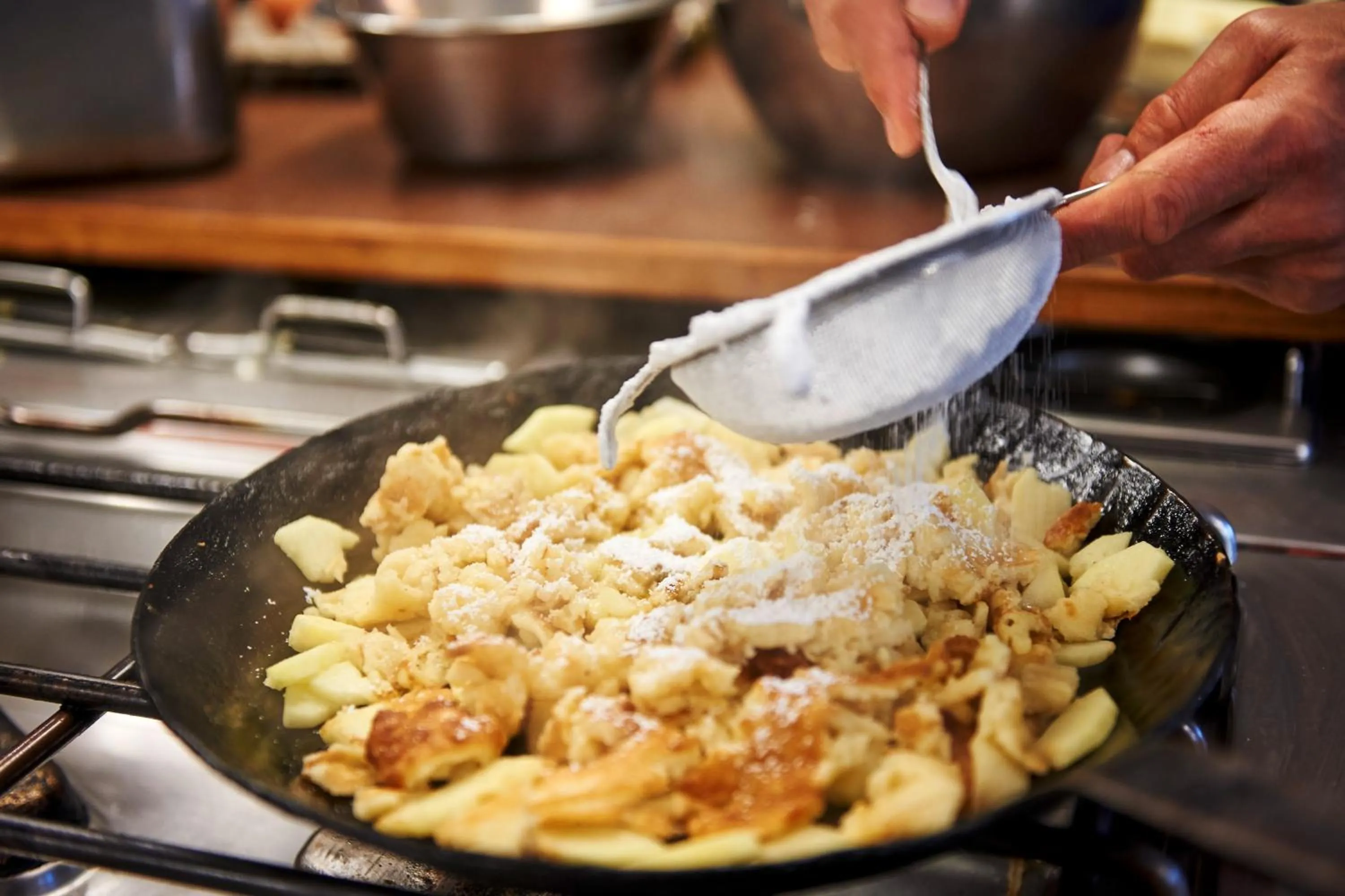 Food close-up in Hotel Bad Rain mit Oberstaufen PlusGolf