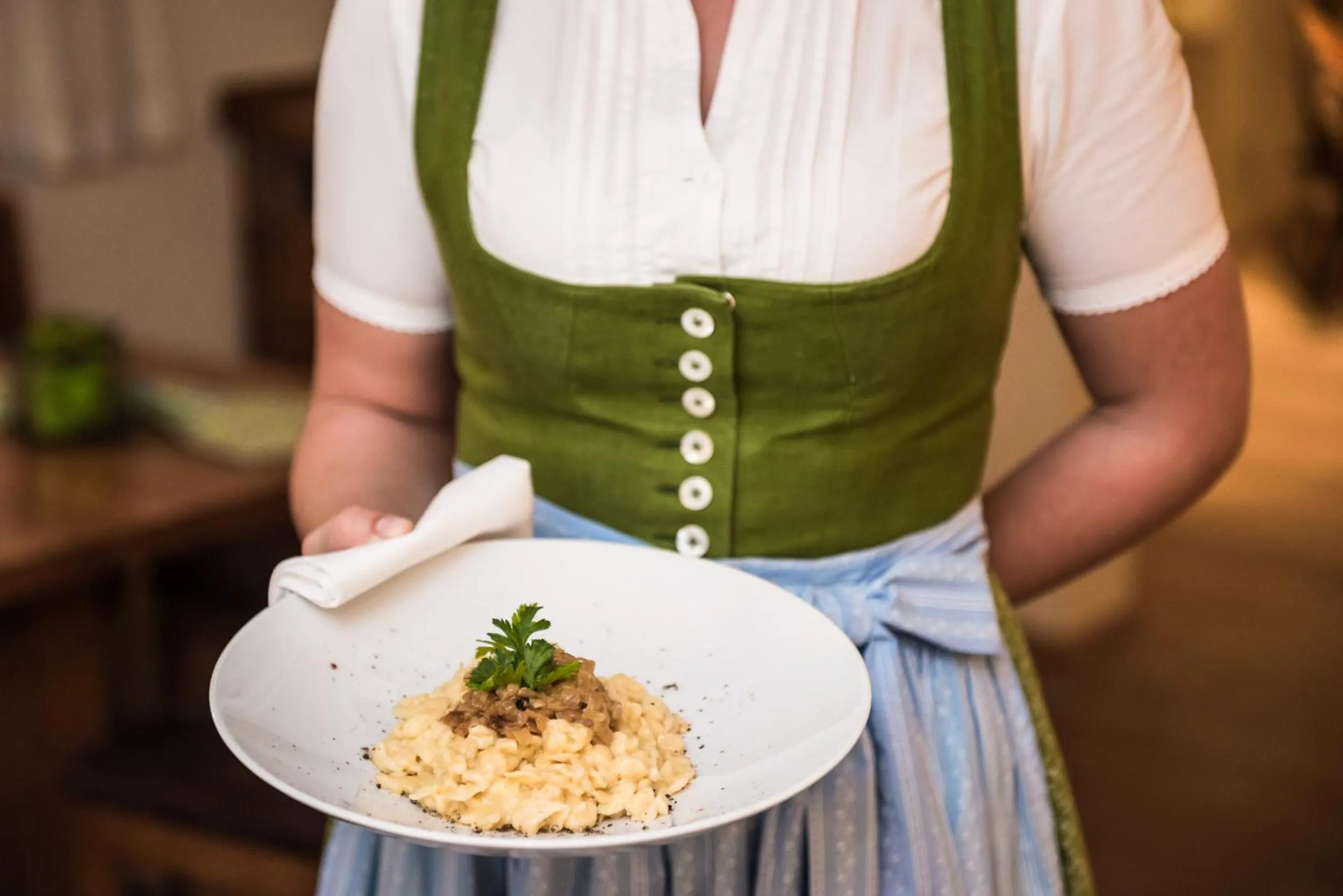 Food close-up in Hotel Bad Rain mit Oberstaufen PlusGolf