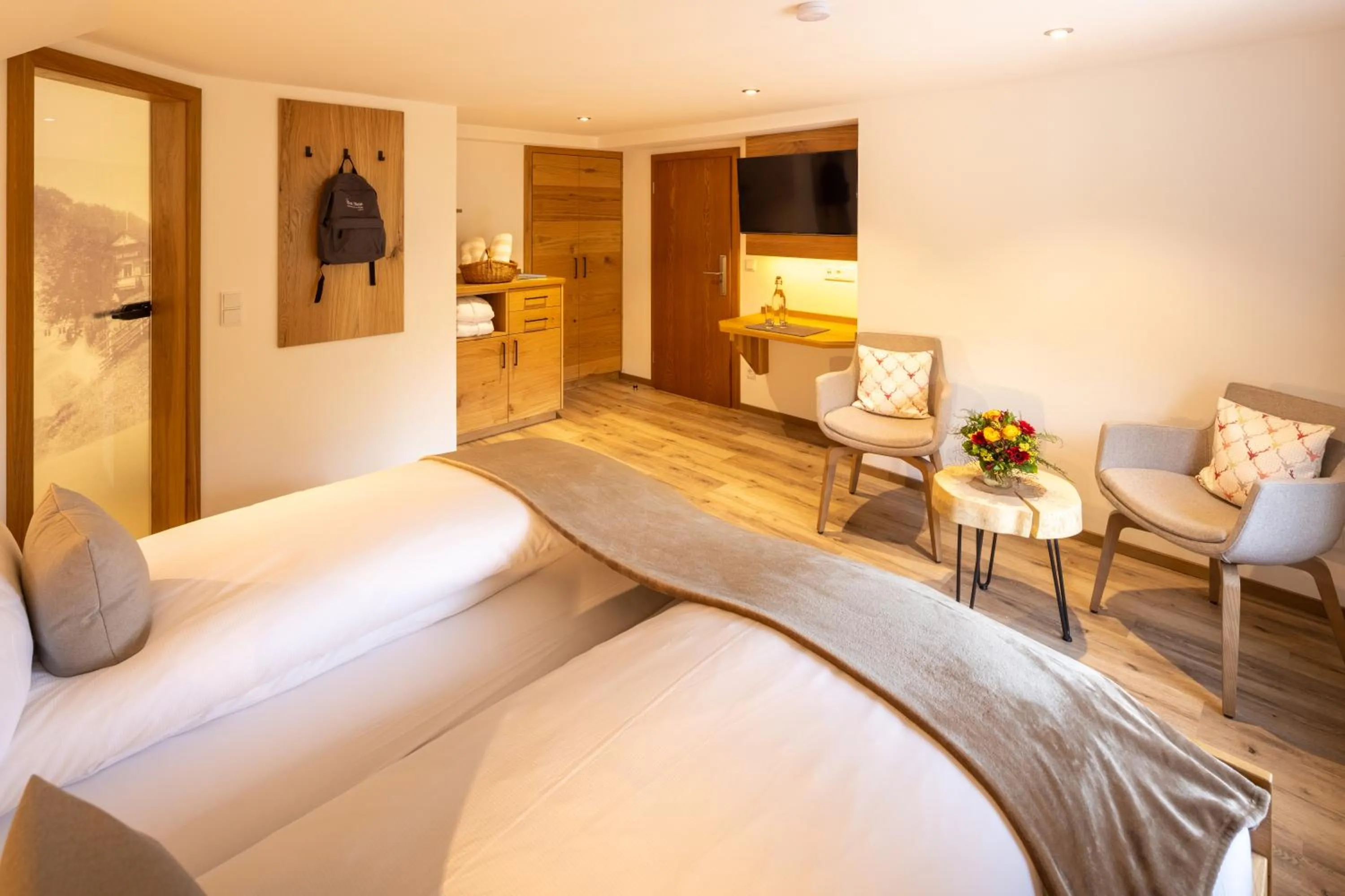 Photo of the whole room, Bed in Hotel Bad Rain mit Oberstaufen PlusGolf