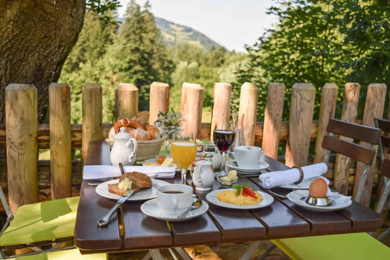 Garden in Hotel Bad Rain mit Oberstaufen PlusGolf