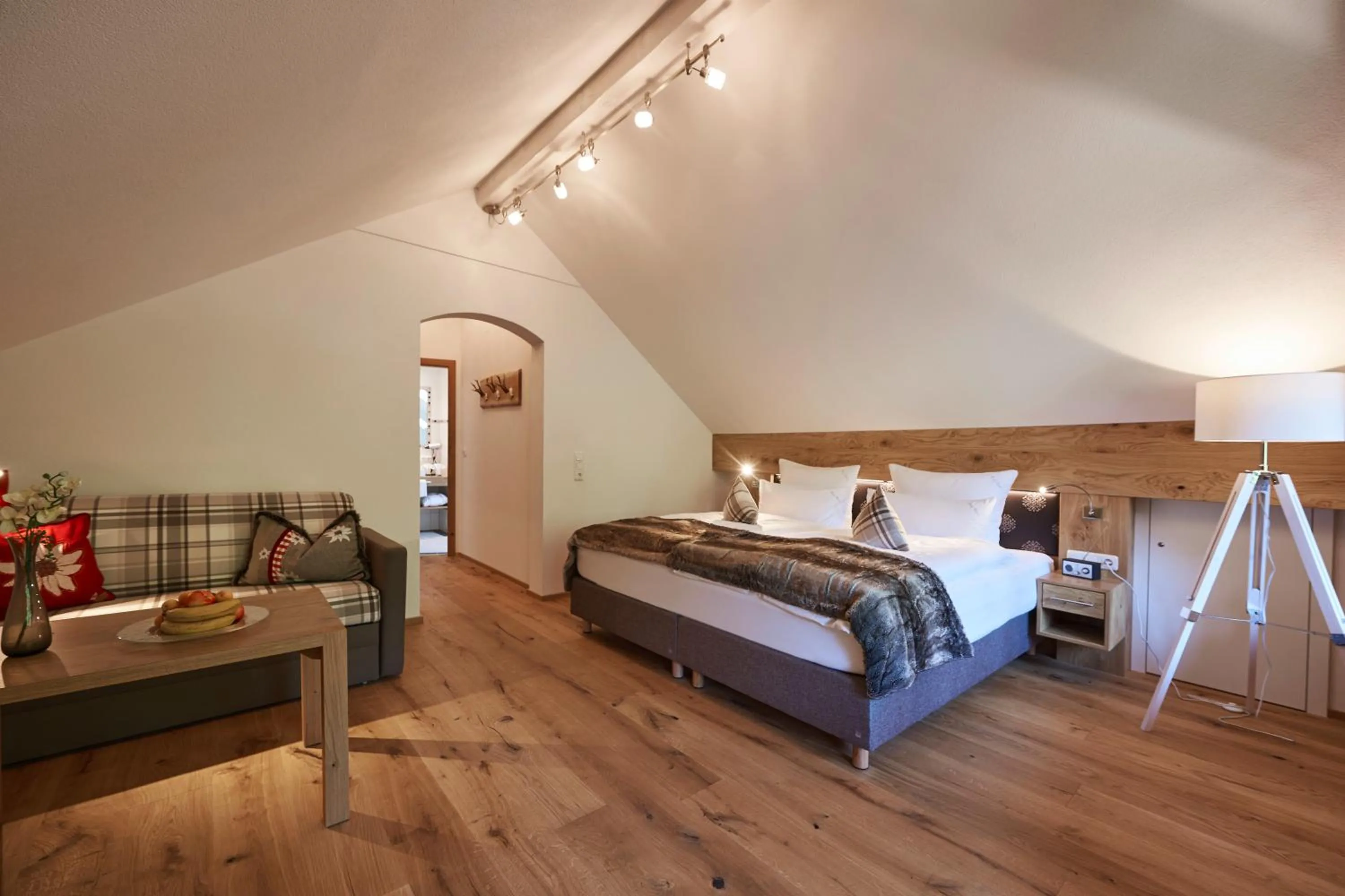 Bed in Hotel Bad Rain mit Oberstaufen PlusGolf