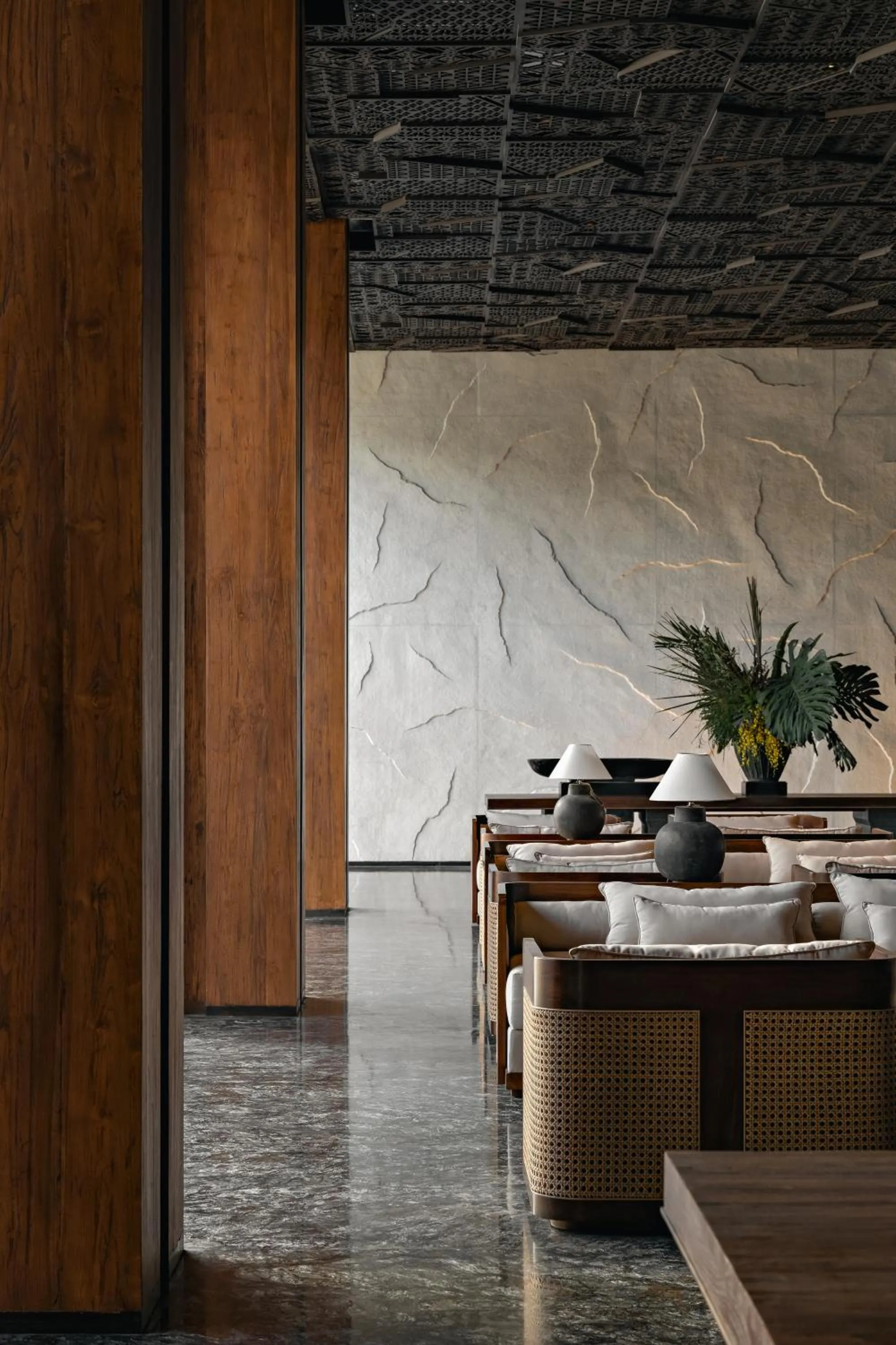 Lobby or reception in The Meru Sanur