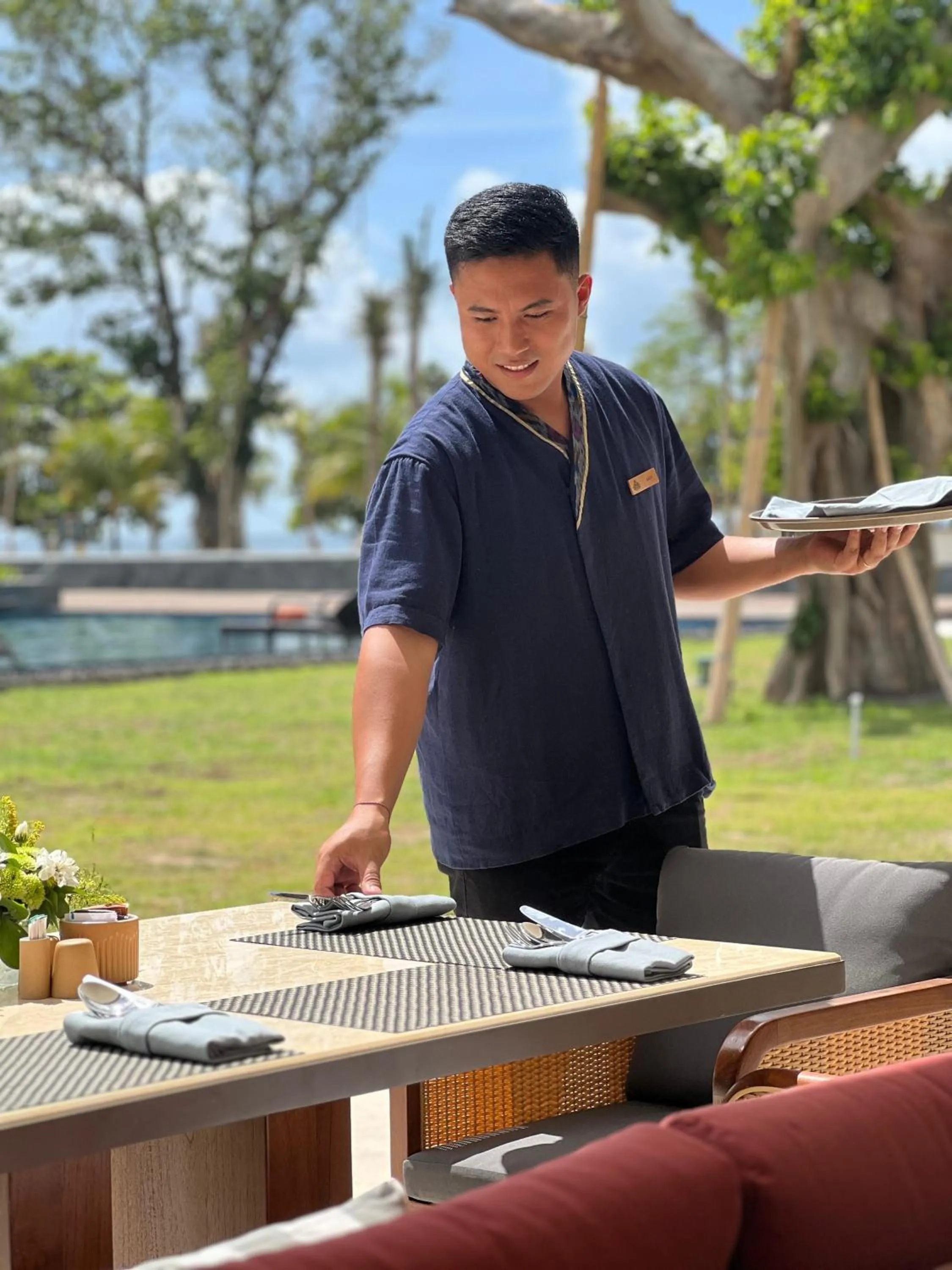 Restaurant/places to eat in The Meru Sanur