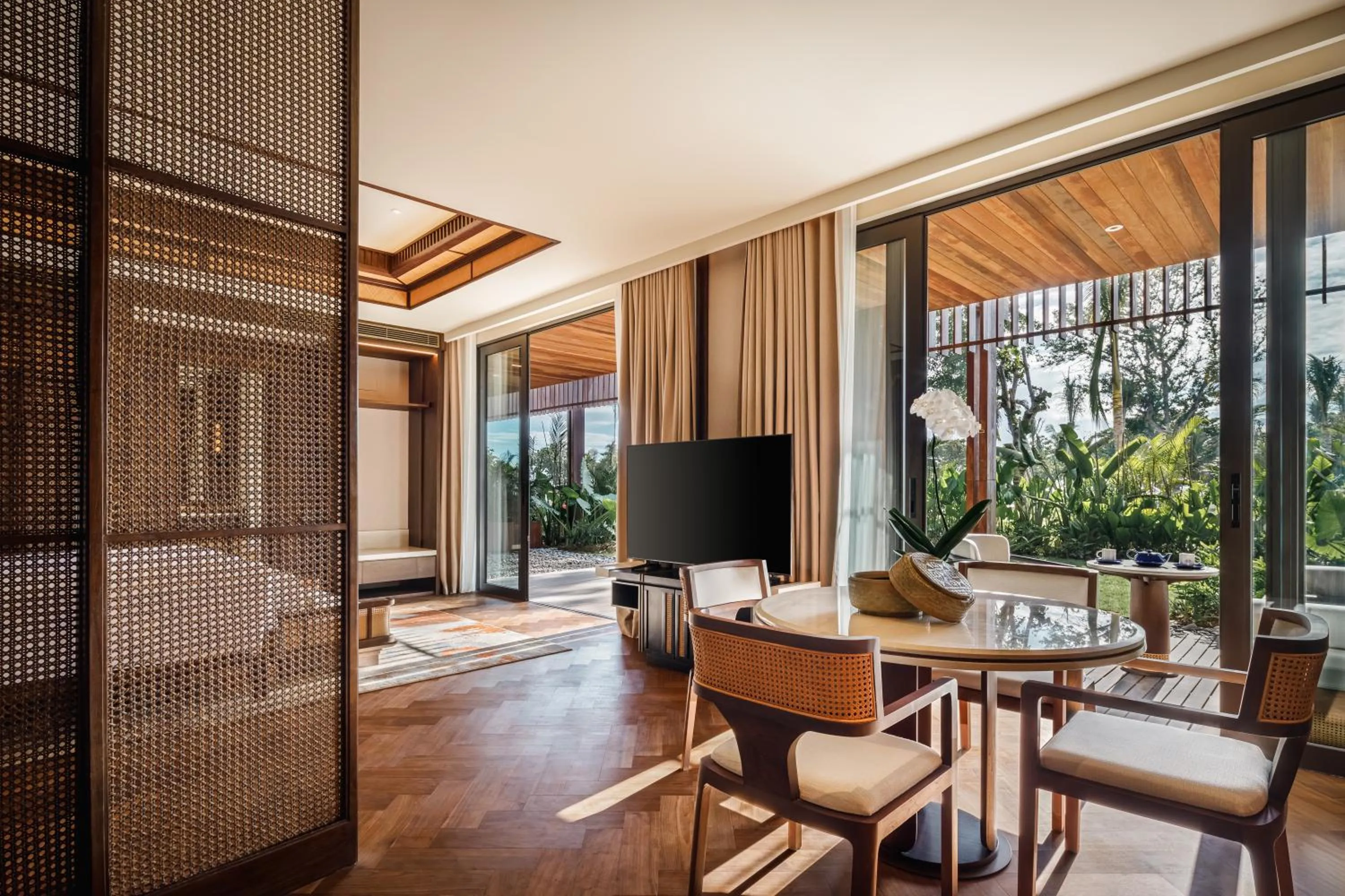 Bedroom in The Meru Sanur