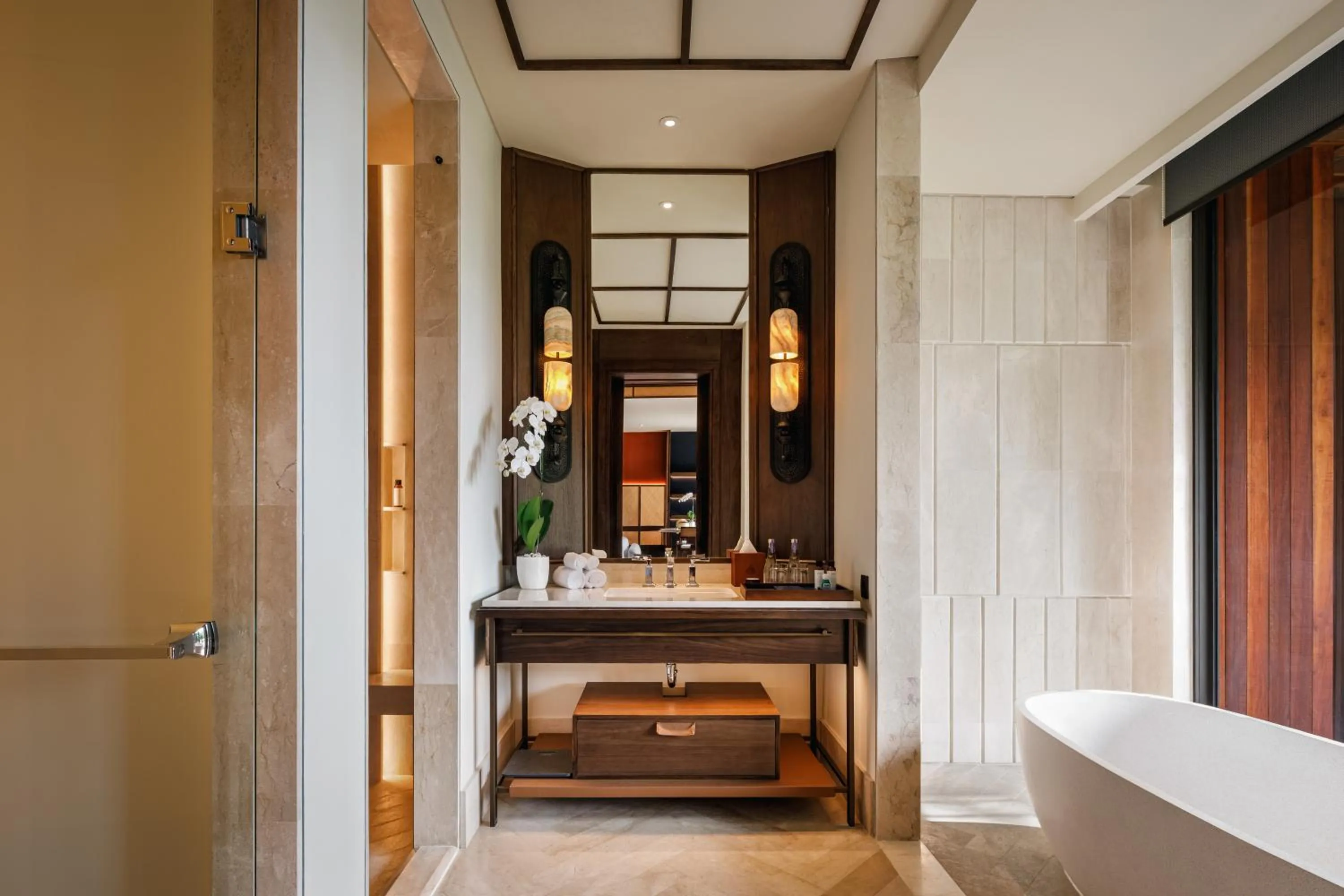 Bathroom in The Meru Sanur