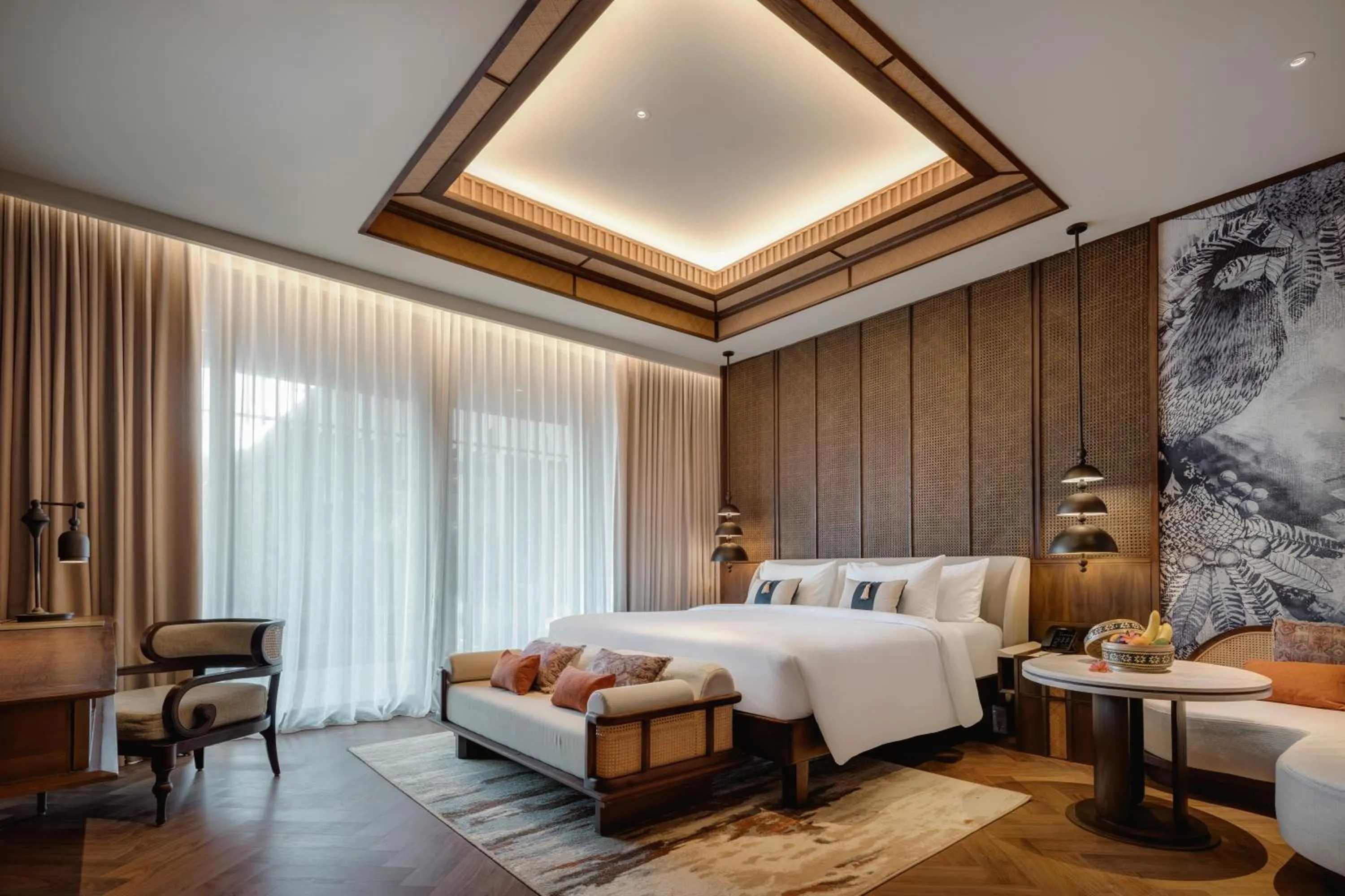Bed in The Meru Sanur