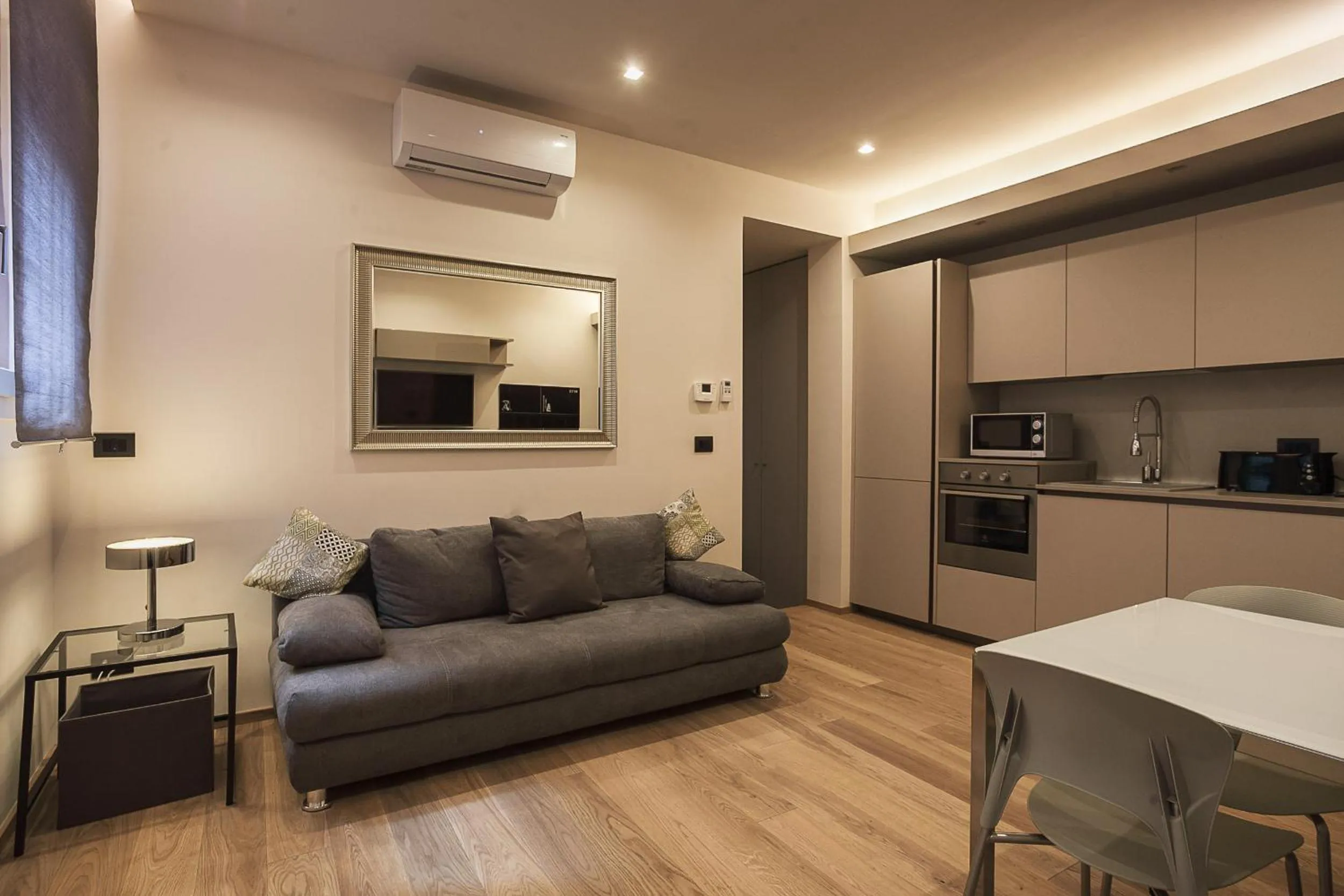 Living room in Residence Rizzoli-Suites Apartments