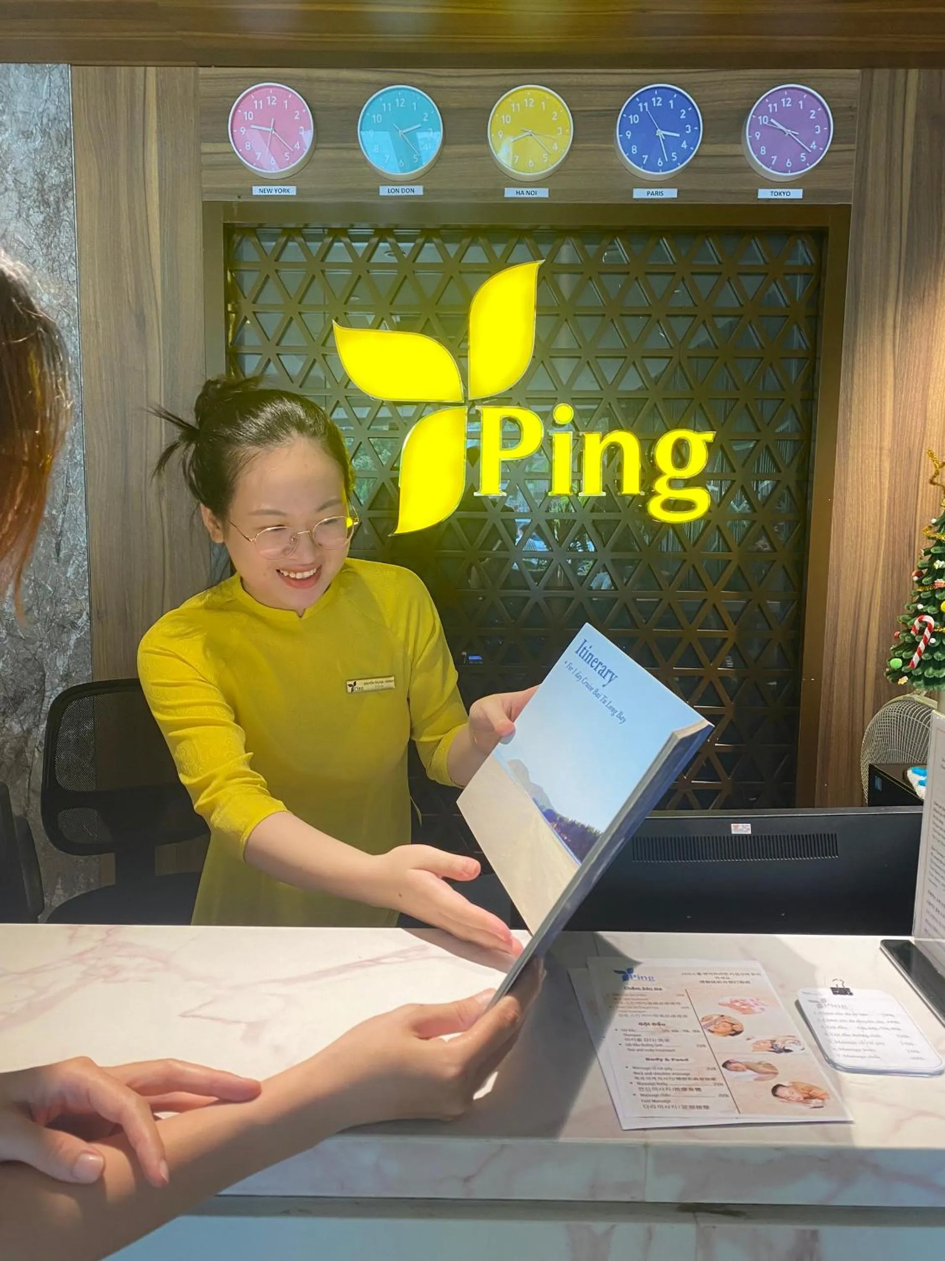 People in Hanoi Ping Luxury Hotel