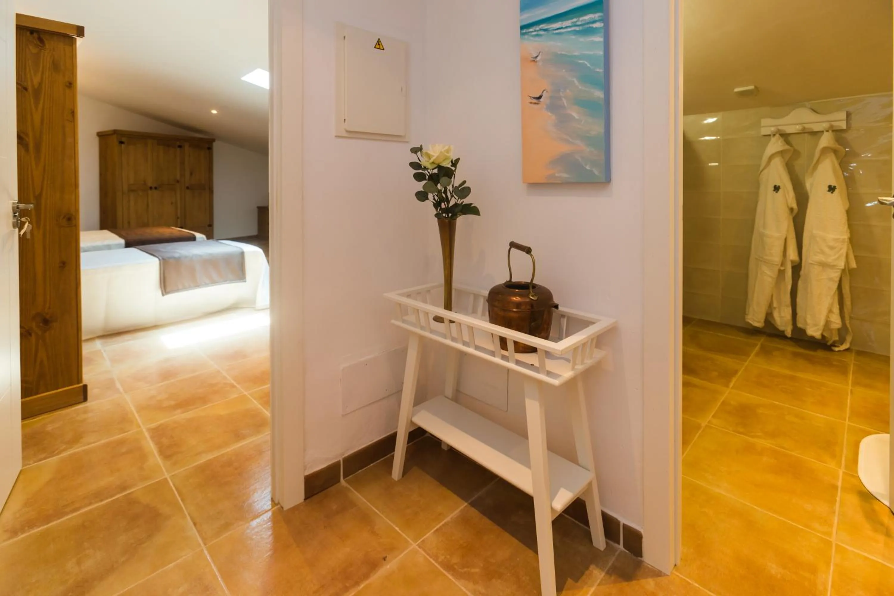 Bathroom, Bed in Can Serrete