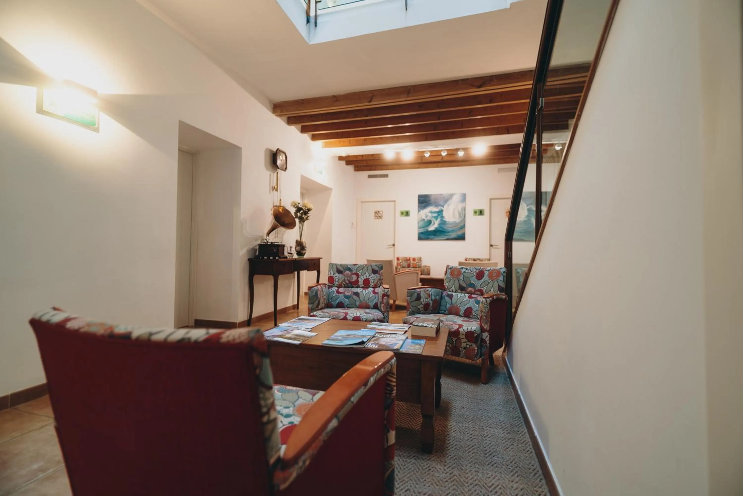 Seating area in Can Serrete