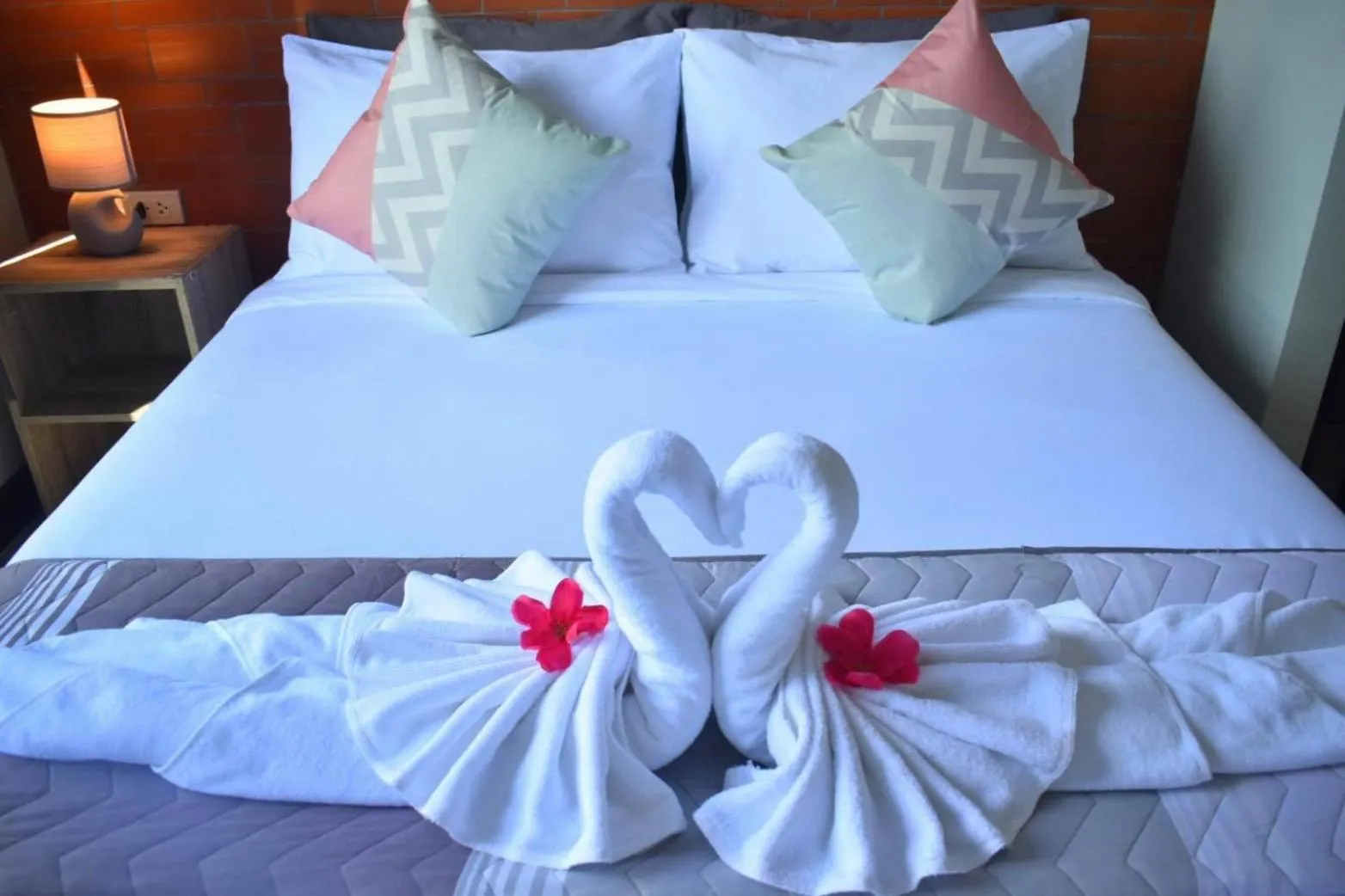 Bed in Isayarada Apartment