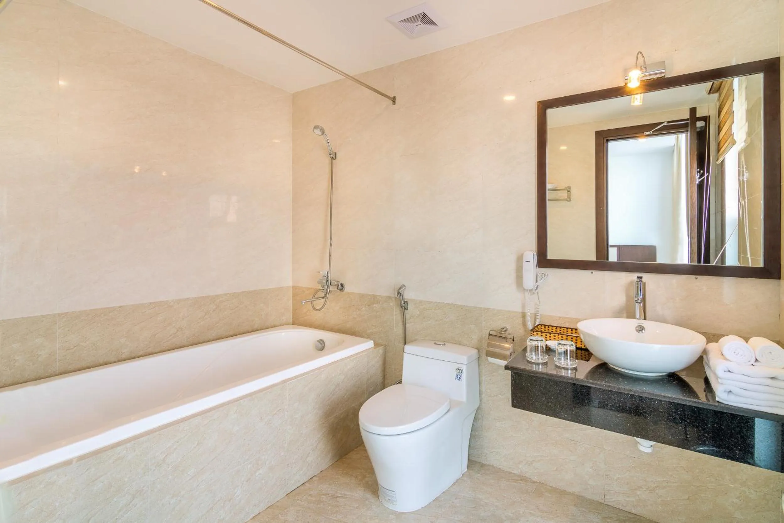 Toilet in Dana Marina Boutique Hotel