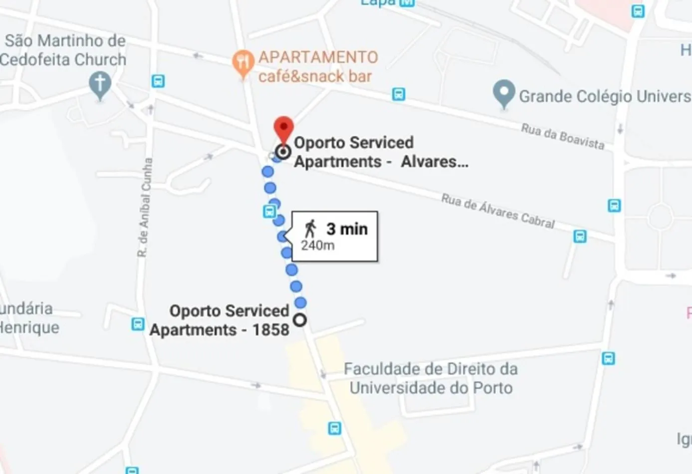 Location in Oporto Serviced Apartments - Alvares Cabral