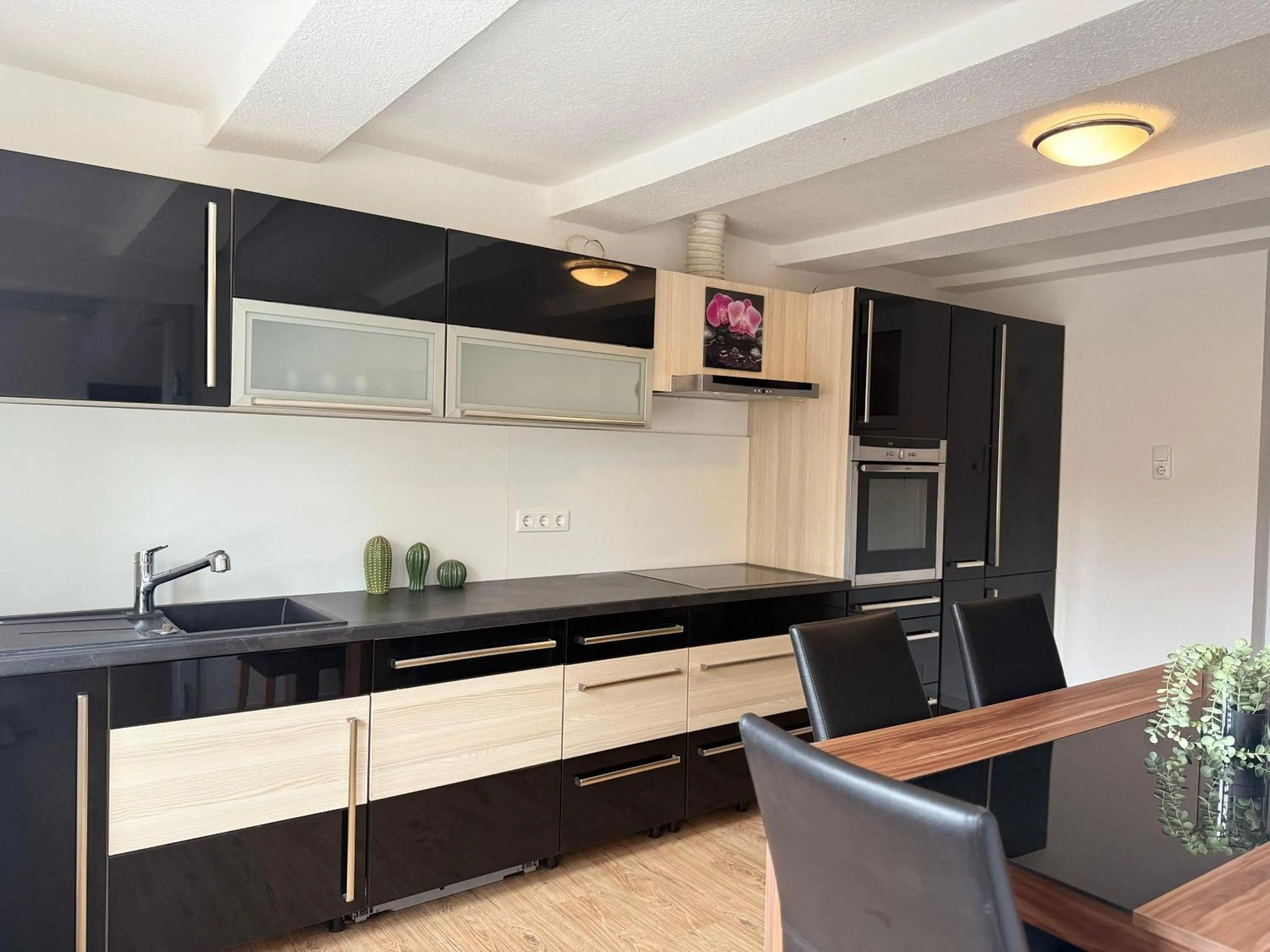 Kitchen or kitchenette in Hotel Alt Oesselse