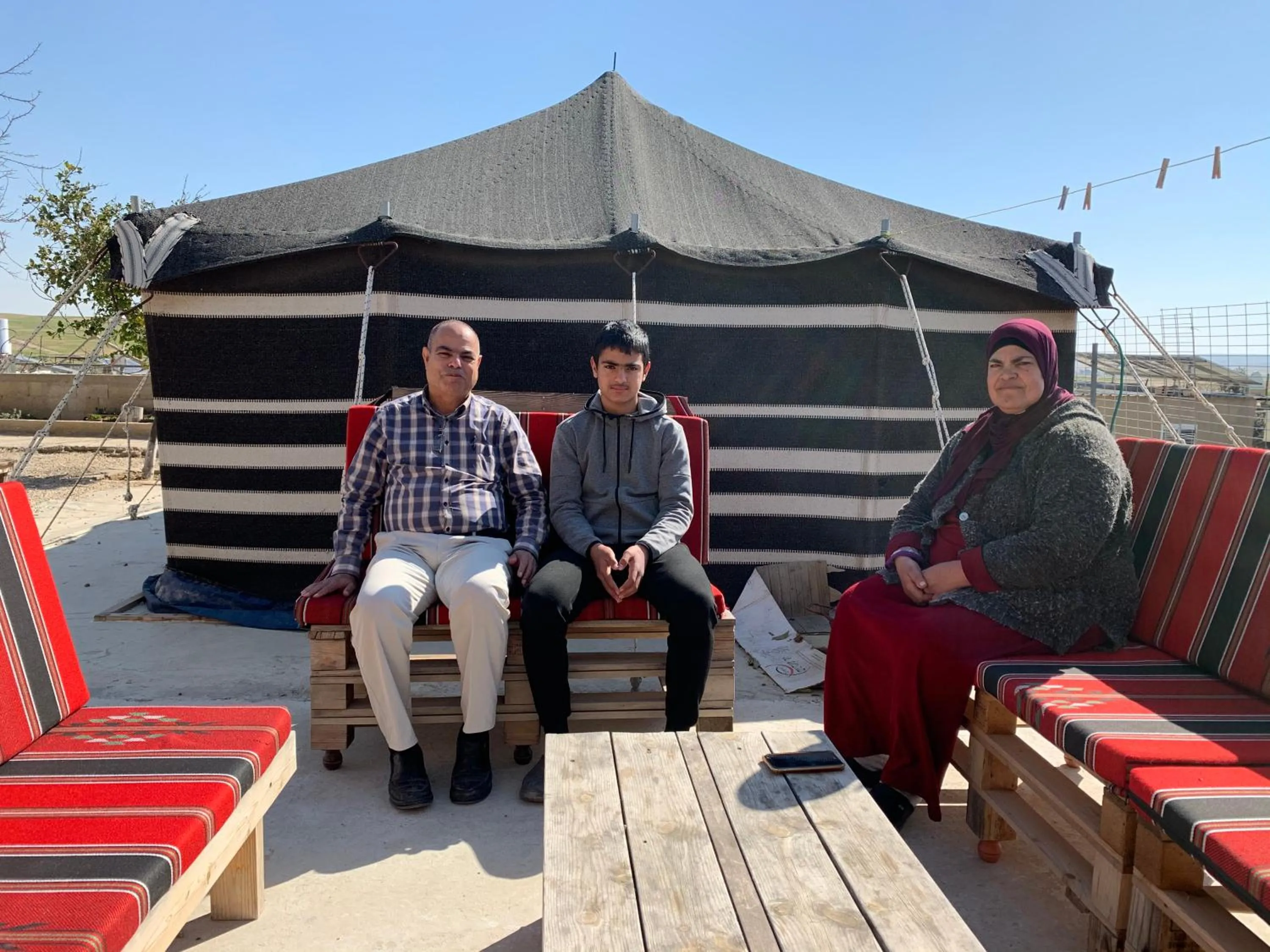 Staff in Khan Alsira - חאן אלסרה