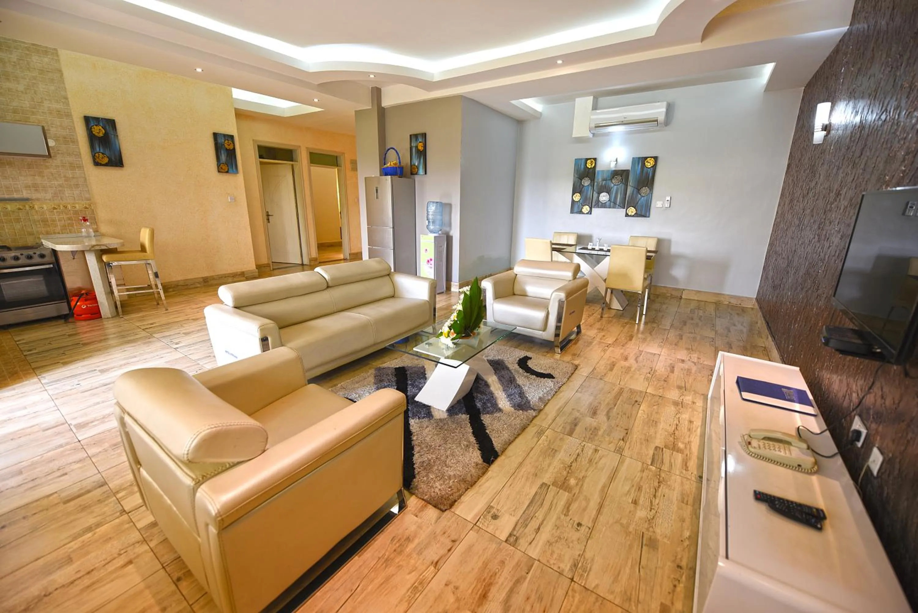 Living room in BMK House Apartments