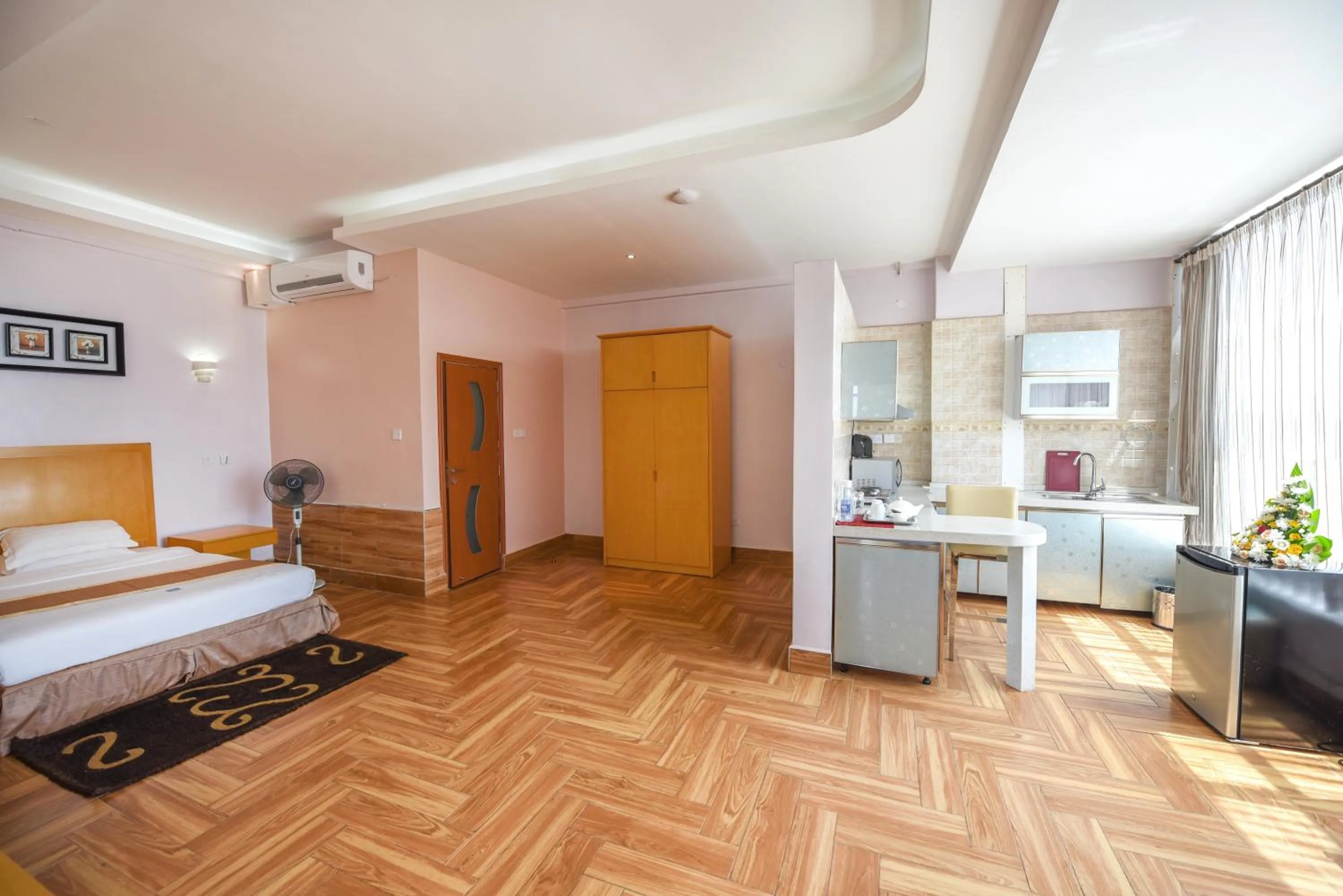 Photo of the whole room, Bed in BMK House Apartments