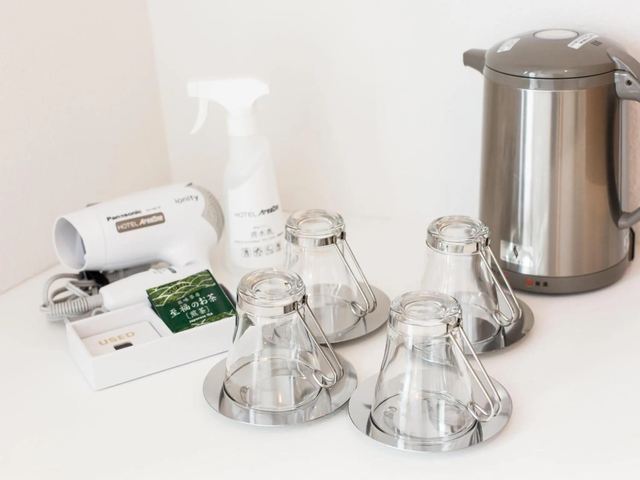 Decorative detail in Hotel AreaOne Sakaiminato Marina