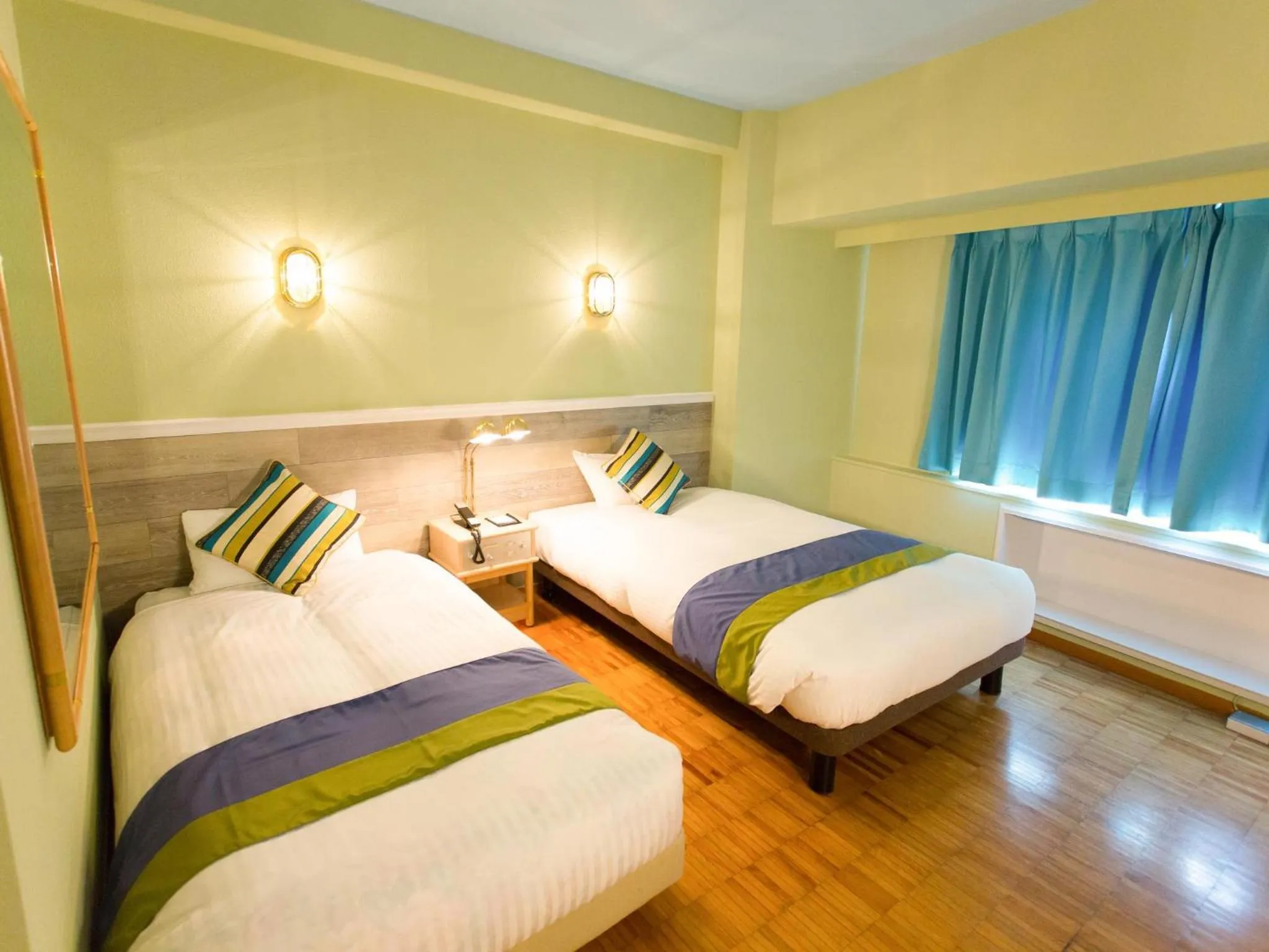 Photo of the whole room, Bed in Hotel AreaOne Sakaiminato Marina