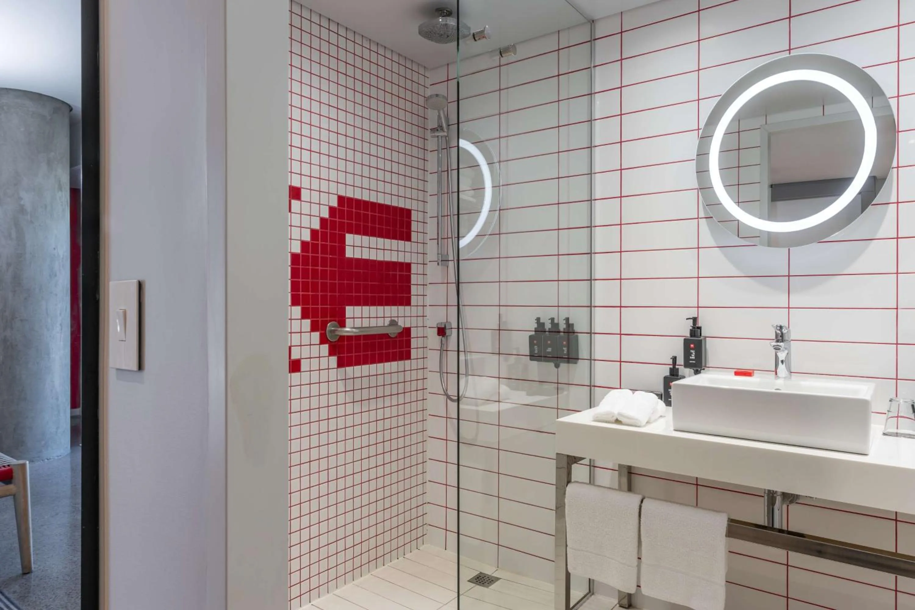 Bathroom in Radisson RED Hotel V&A Waterfront Cape Town