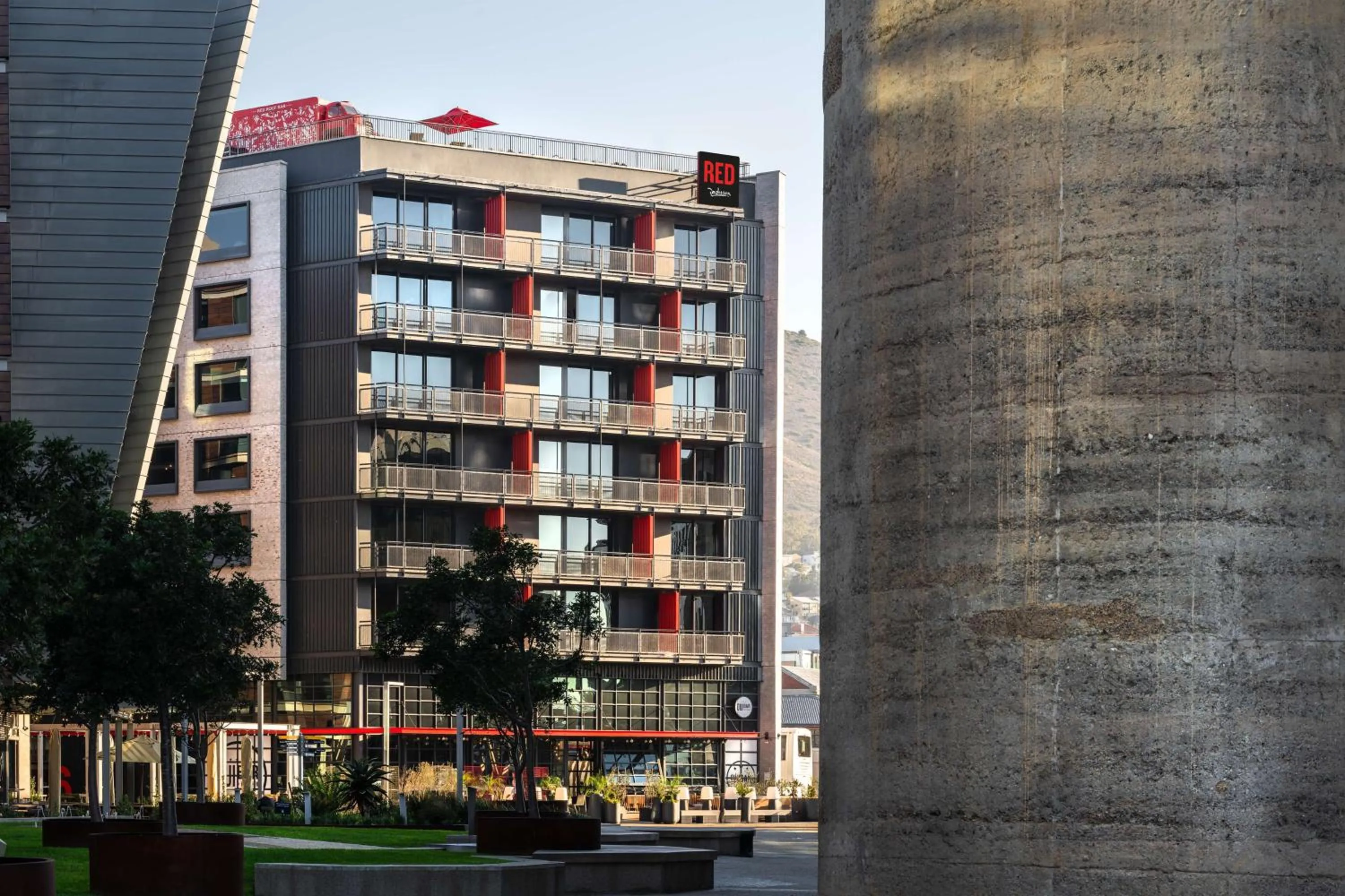 Property building in Radisson RED Hotel V&A Waterfront Cape Town