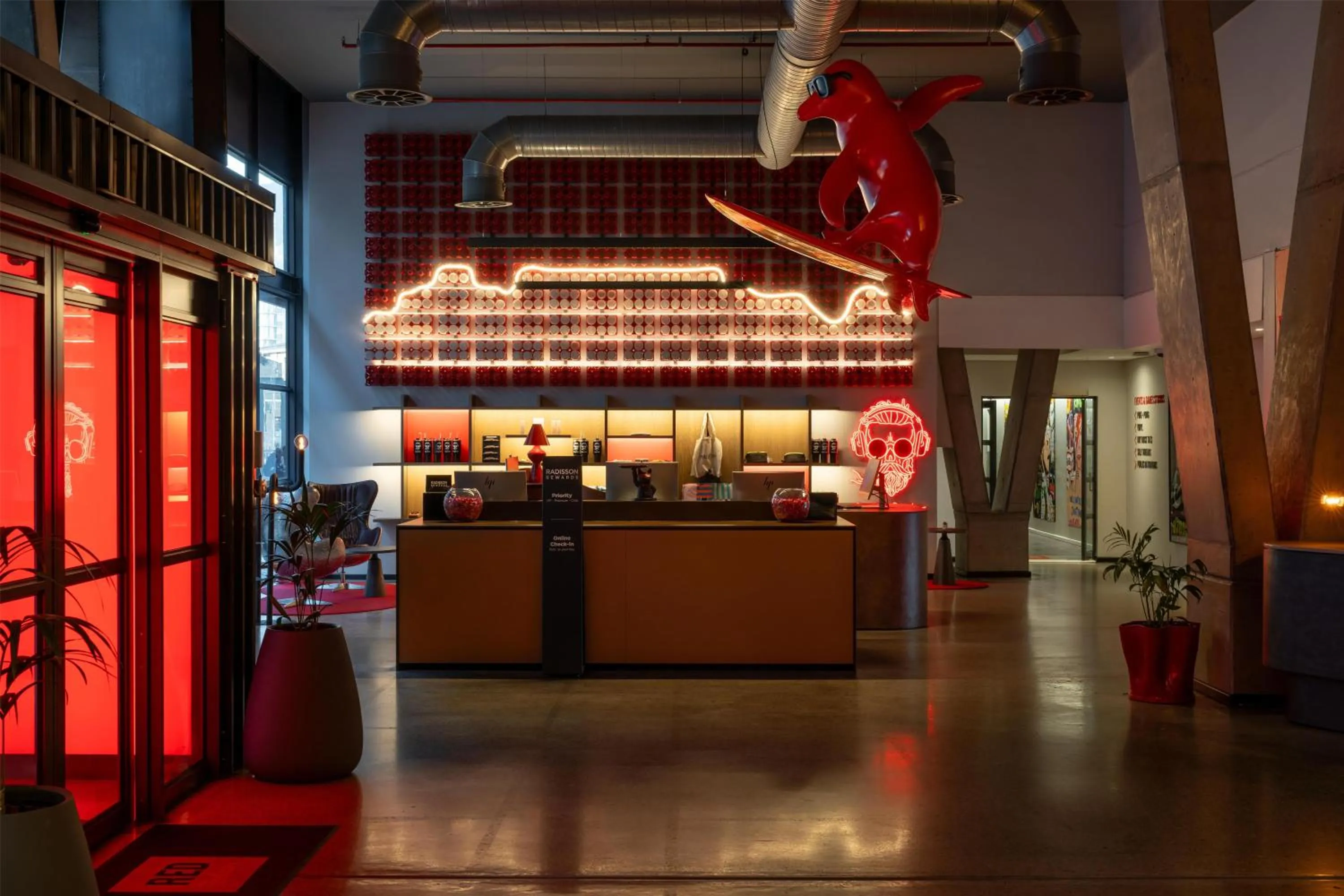 Lobby or reception in Radisson RED Hotel V&A Waterfront Cape Town