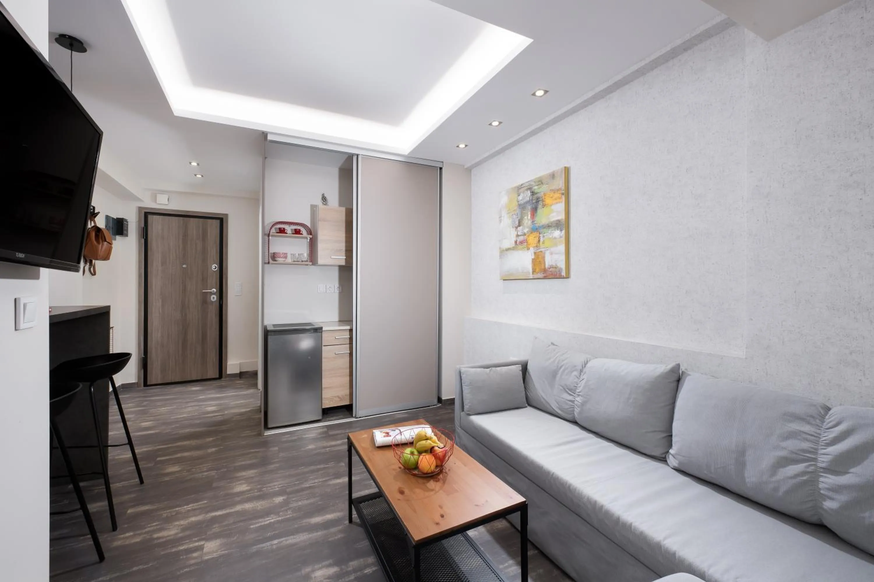 Seating area in Enattica Syntagma Living