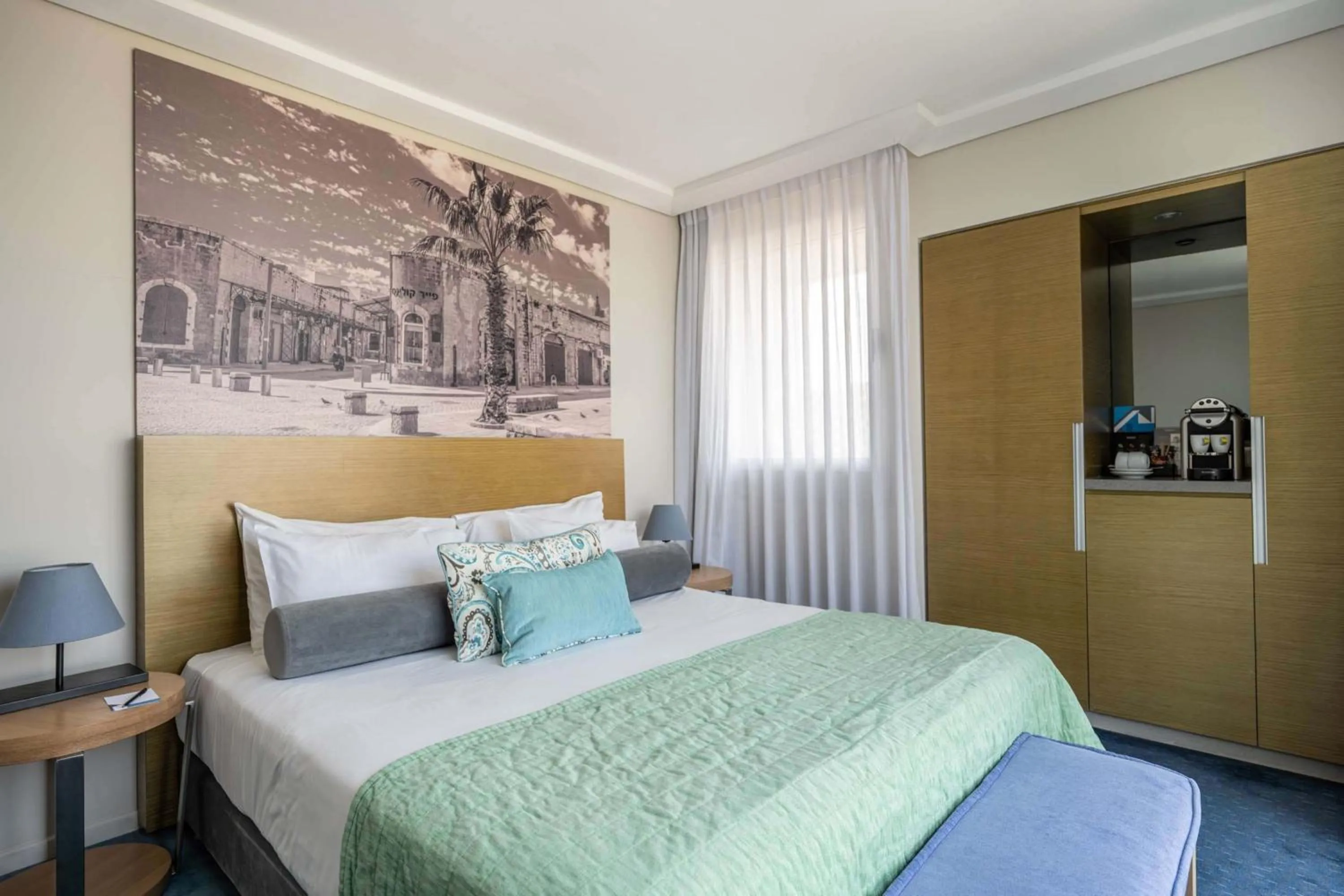 Bed in Tal By The Beach - An Atlas Boutique Hotel