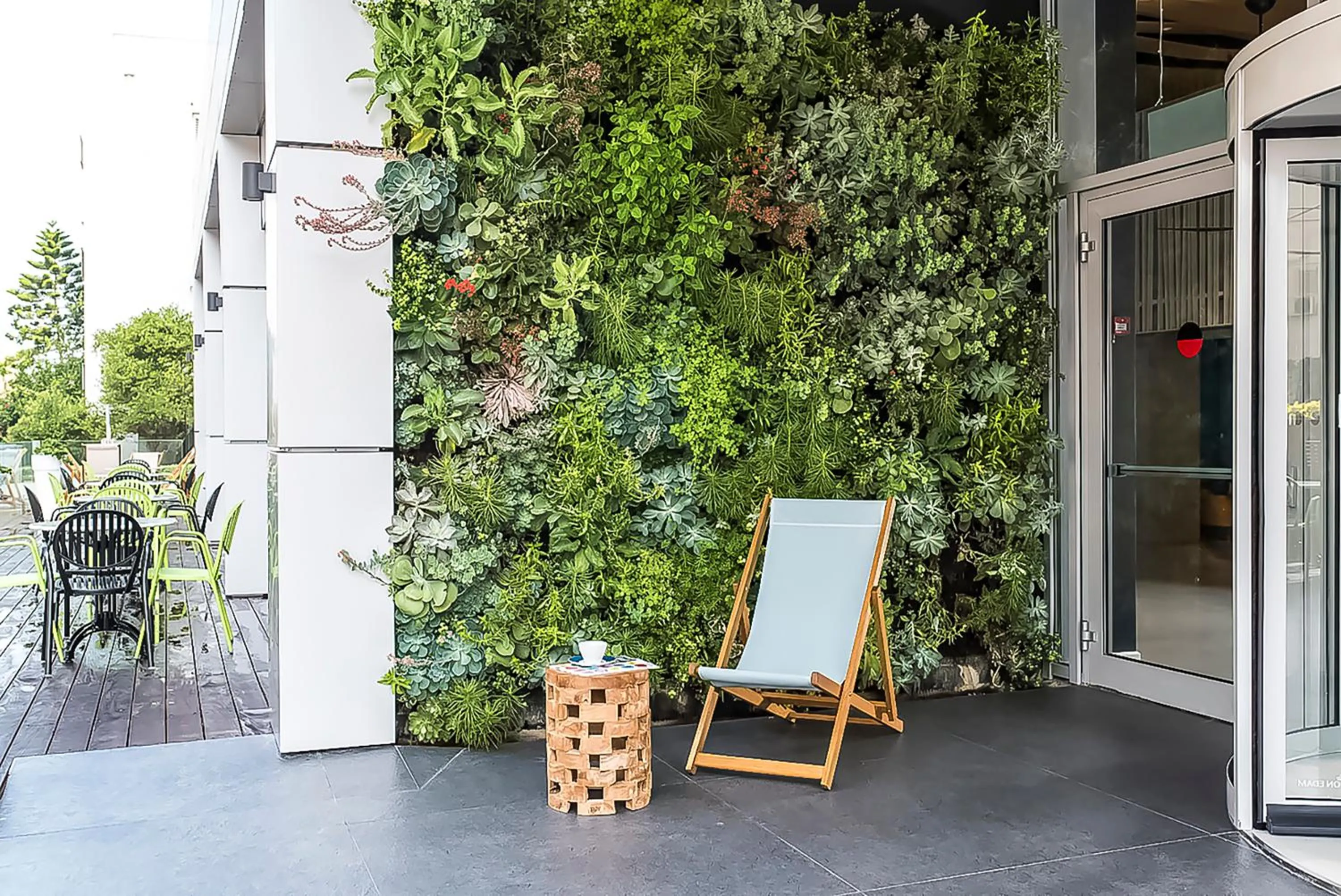 Patio in Tal By The Beach - An Atlas Boutique Hotel