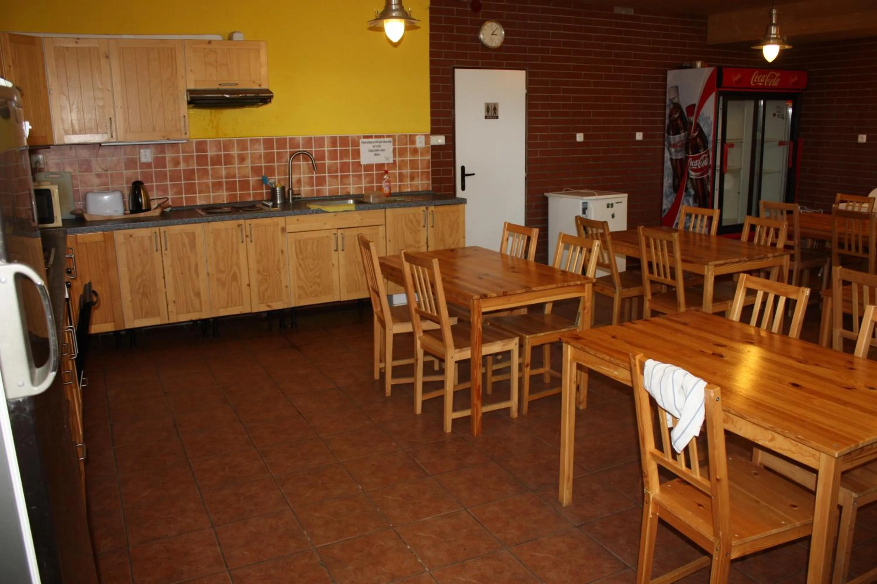 Communal kitchen in Sporthotel BK Pod Lipou