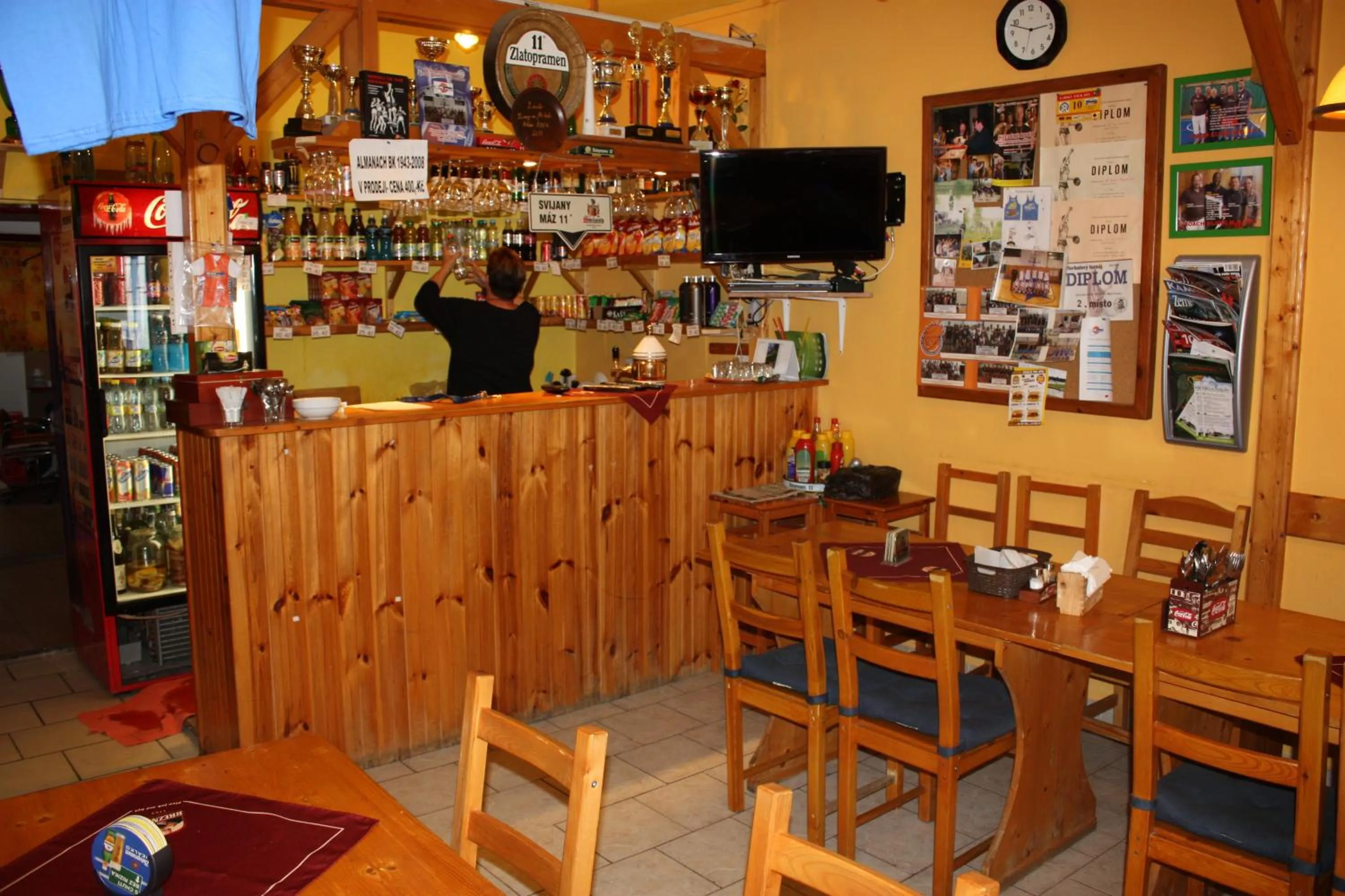 Lounge or bar in Sporthotel BK Pod Lipou