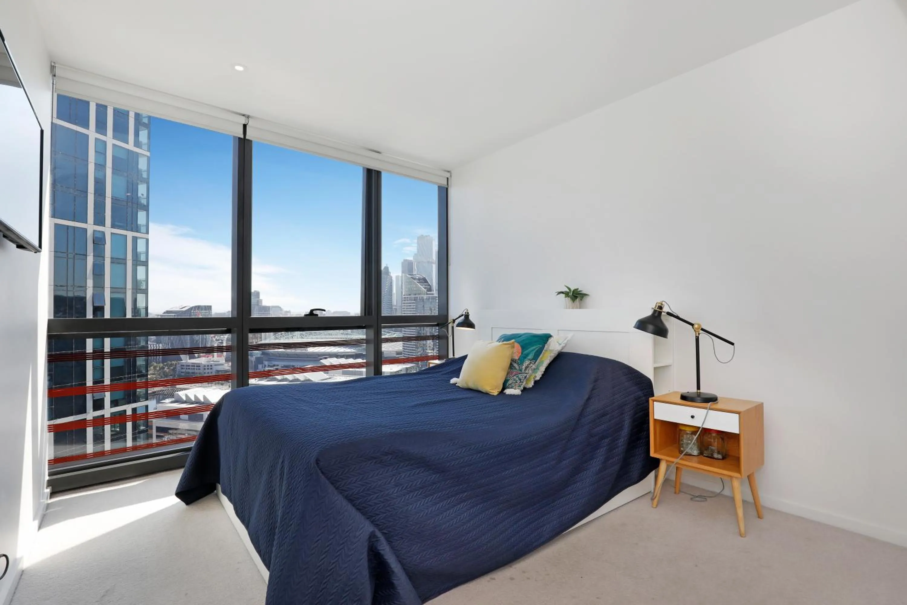 Bedroom, Bed in Orange Stay Apartments